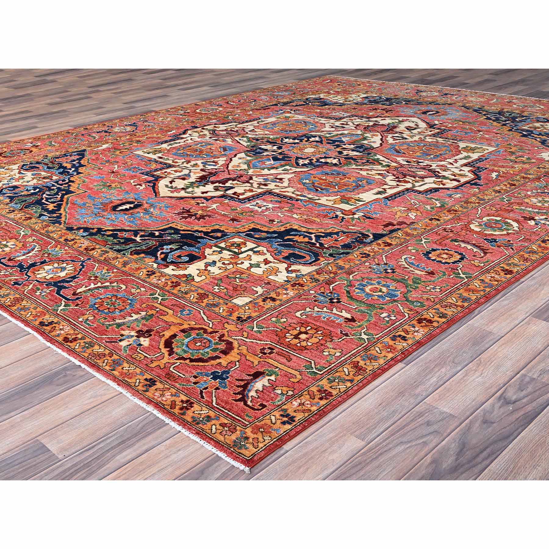 Heriz-Hand-Knotted-Rug-432885