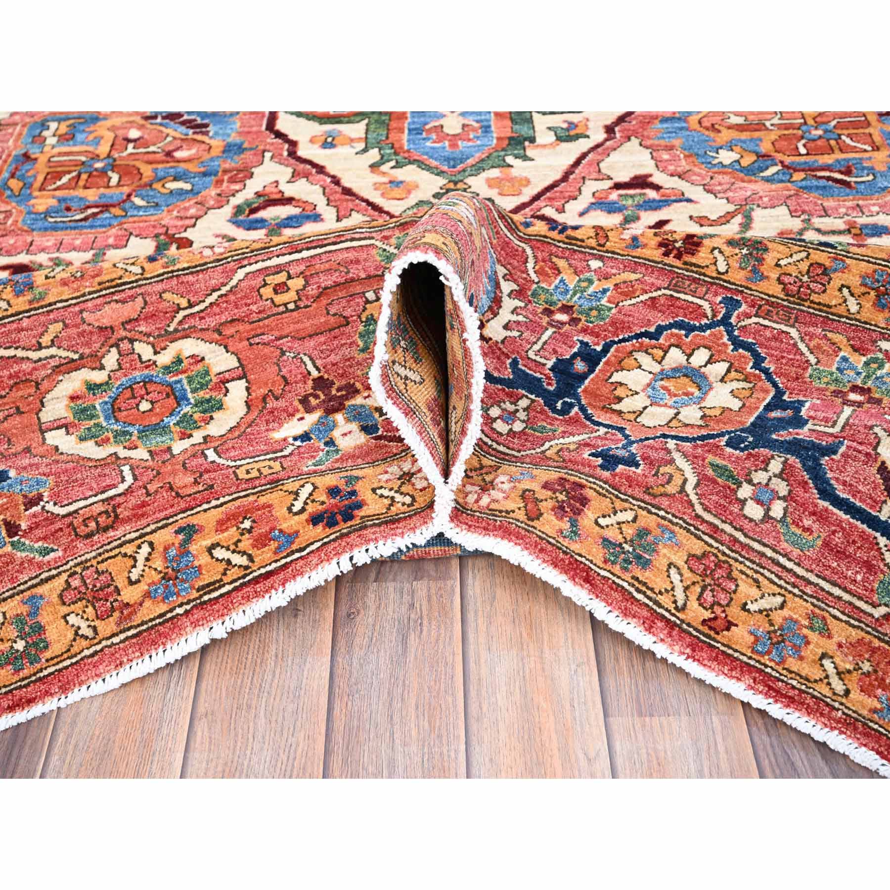 Heriz-Hand-Knotted-Rug-432885