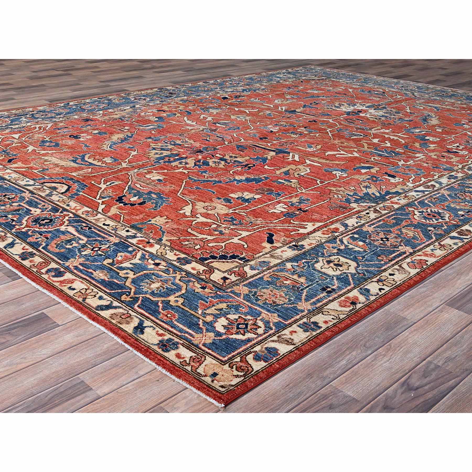 Heriz-Hand-Knotted-Rug-432890