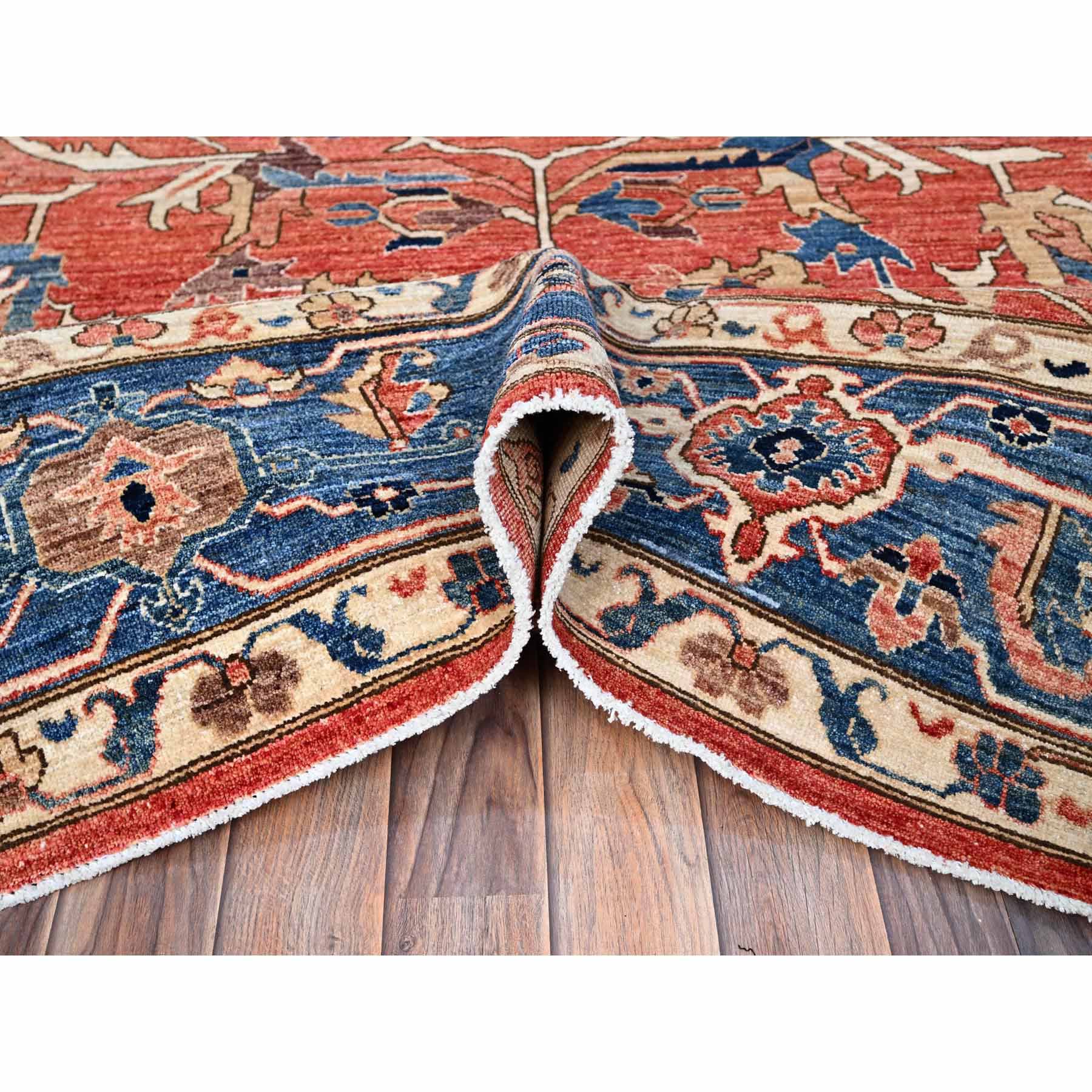 Heriz-Hand-Knotted-Rug-432890