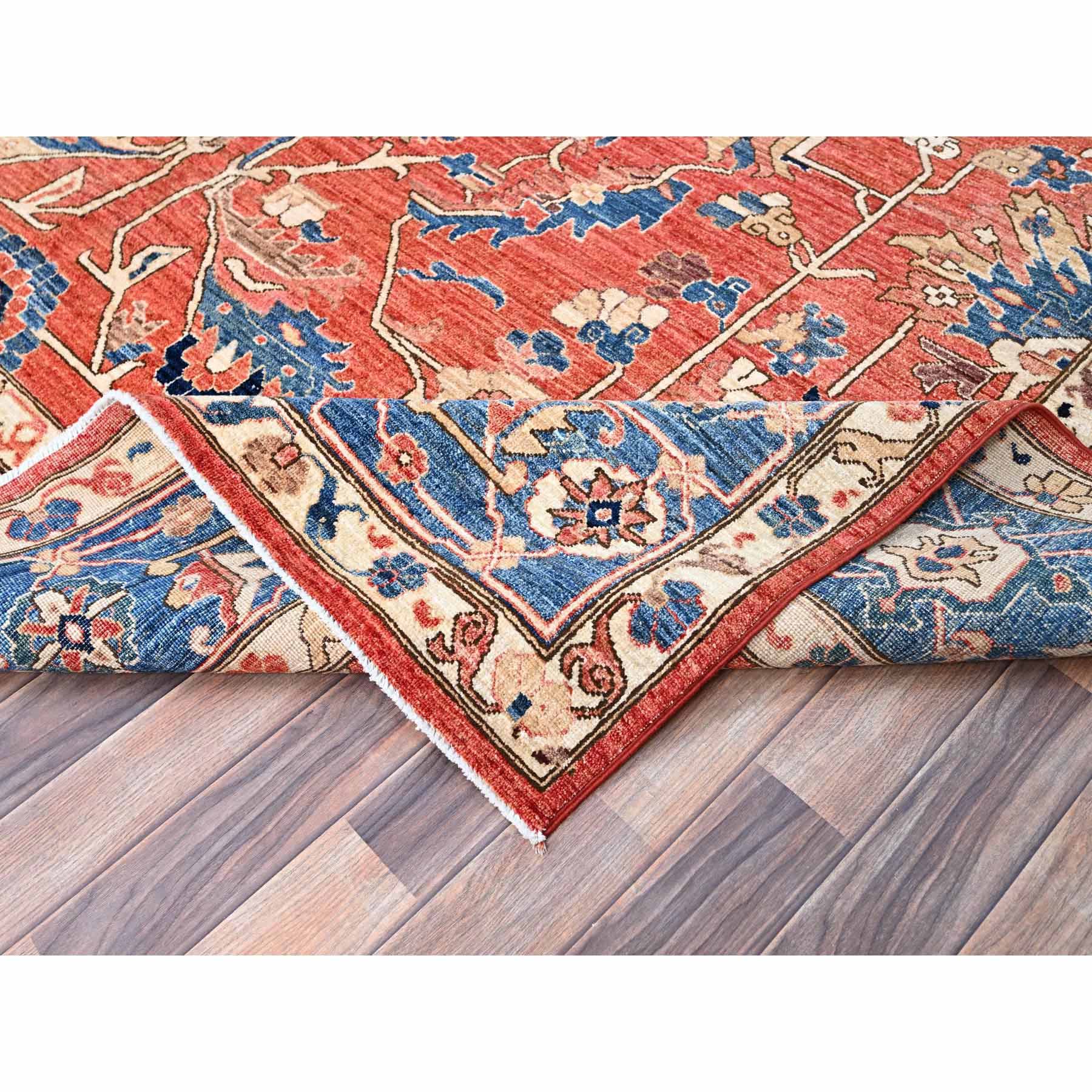 Heriz-Hand-Knotted-Rug-432890