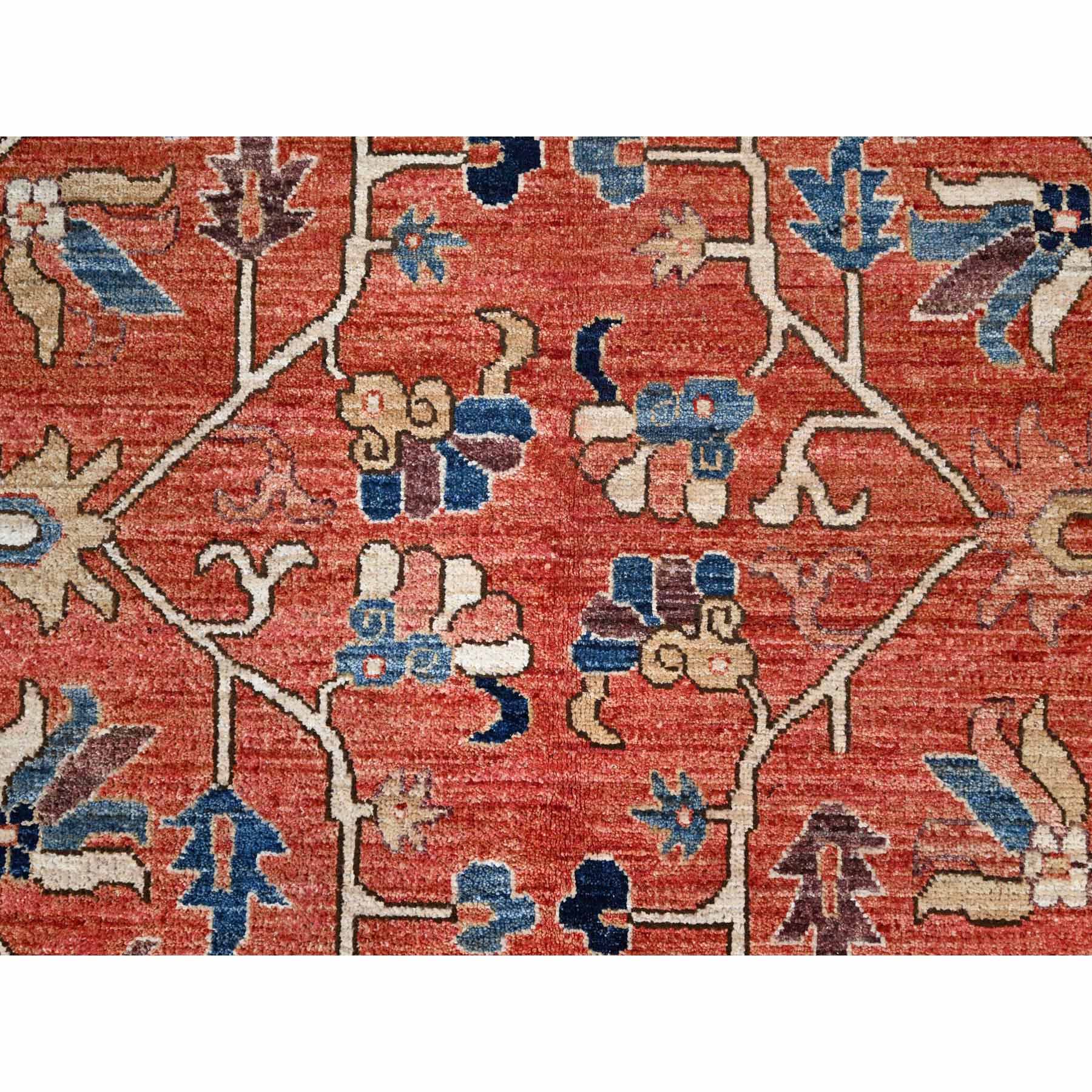 Heriz-Hand-Knotted-Rug-432890