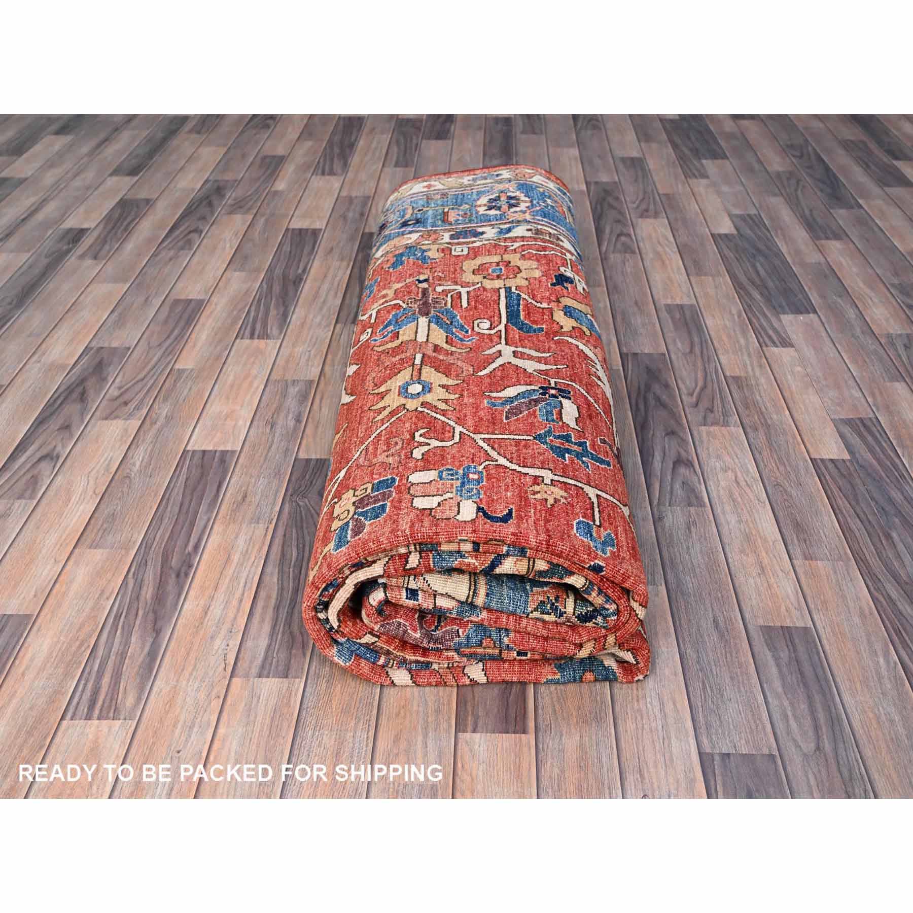 Heriz-Hand-Knotted-Rug-432890