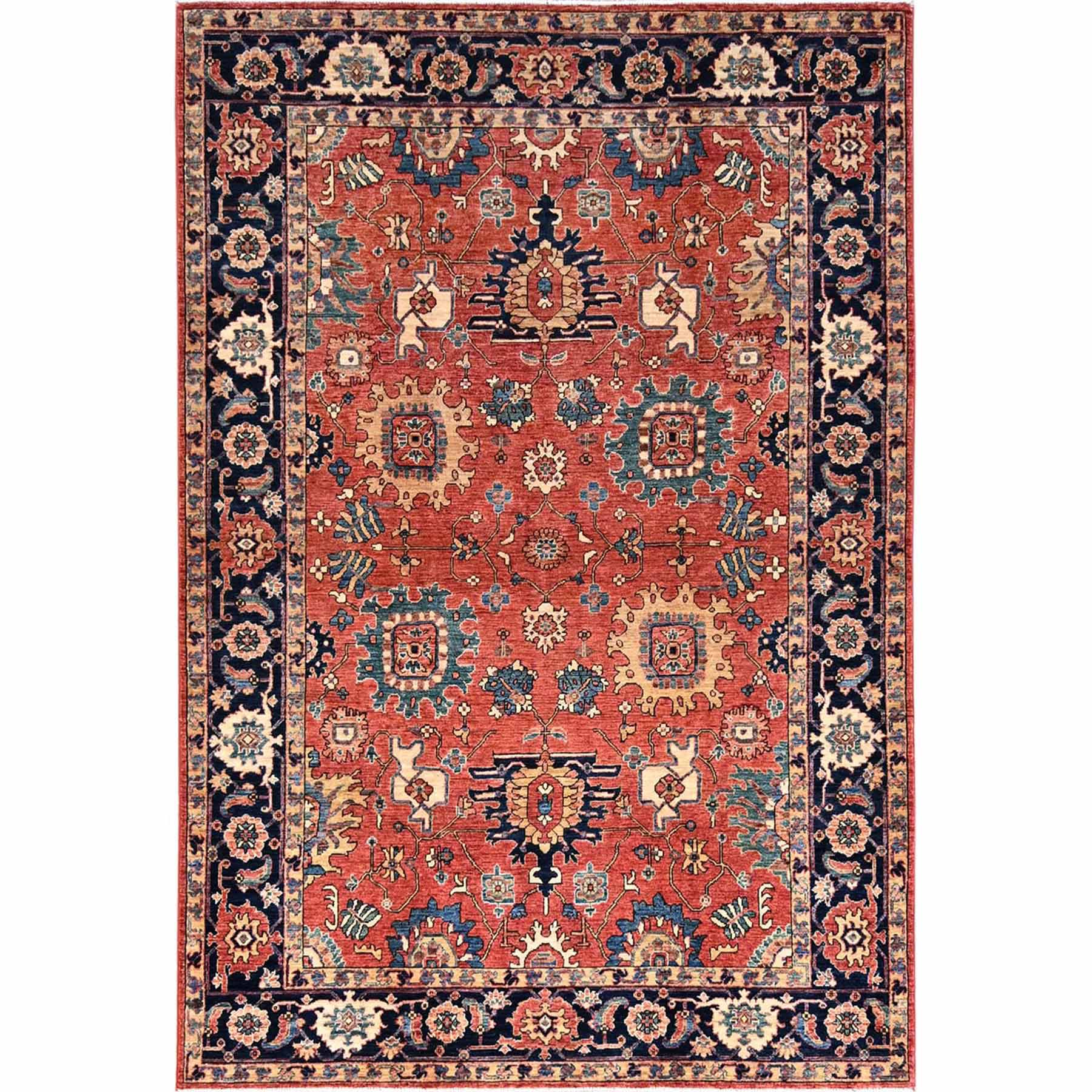 Heriz-Hand-Knotted-Rug-432930