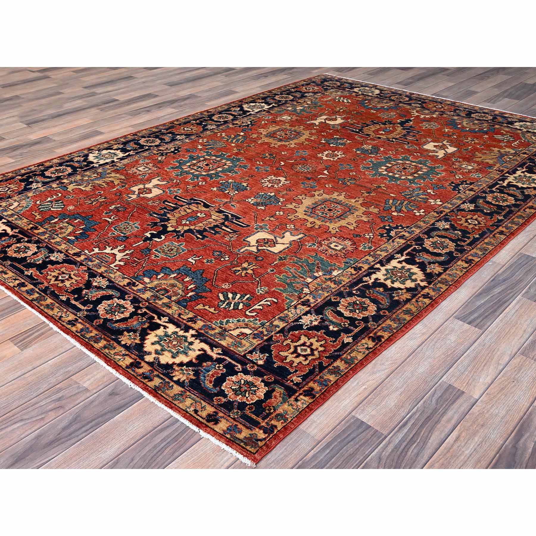 Heriz-Hand-Knotted-Rug-432930