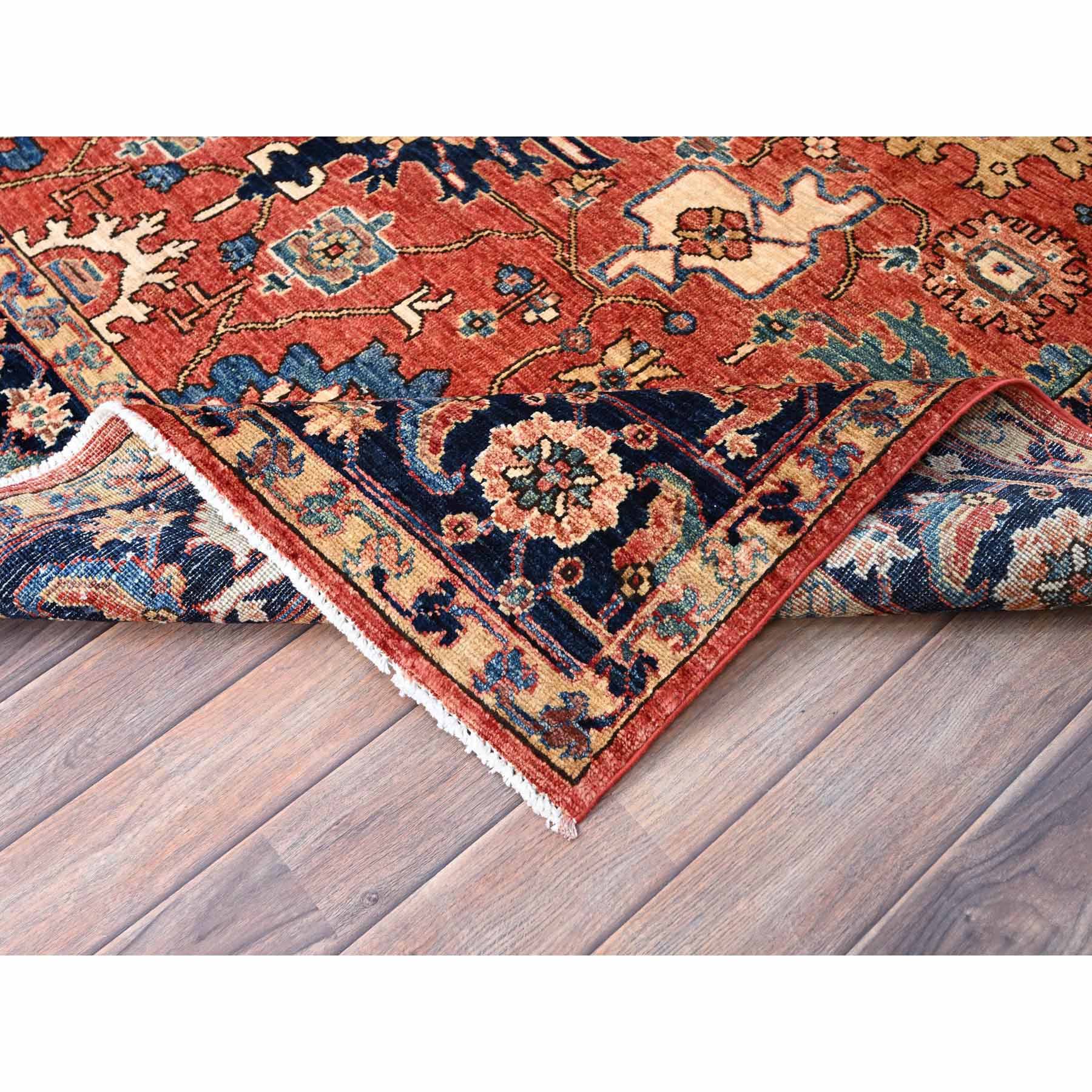 Heriz-Hand-Knotted-Rug-432930