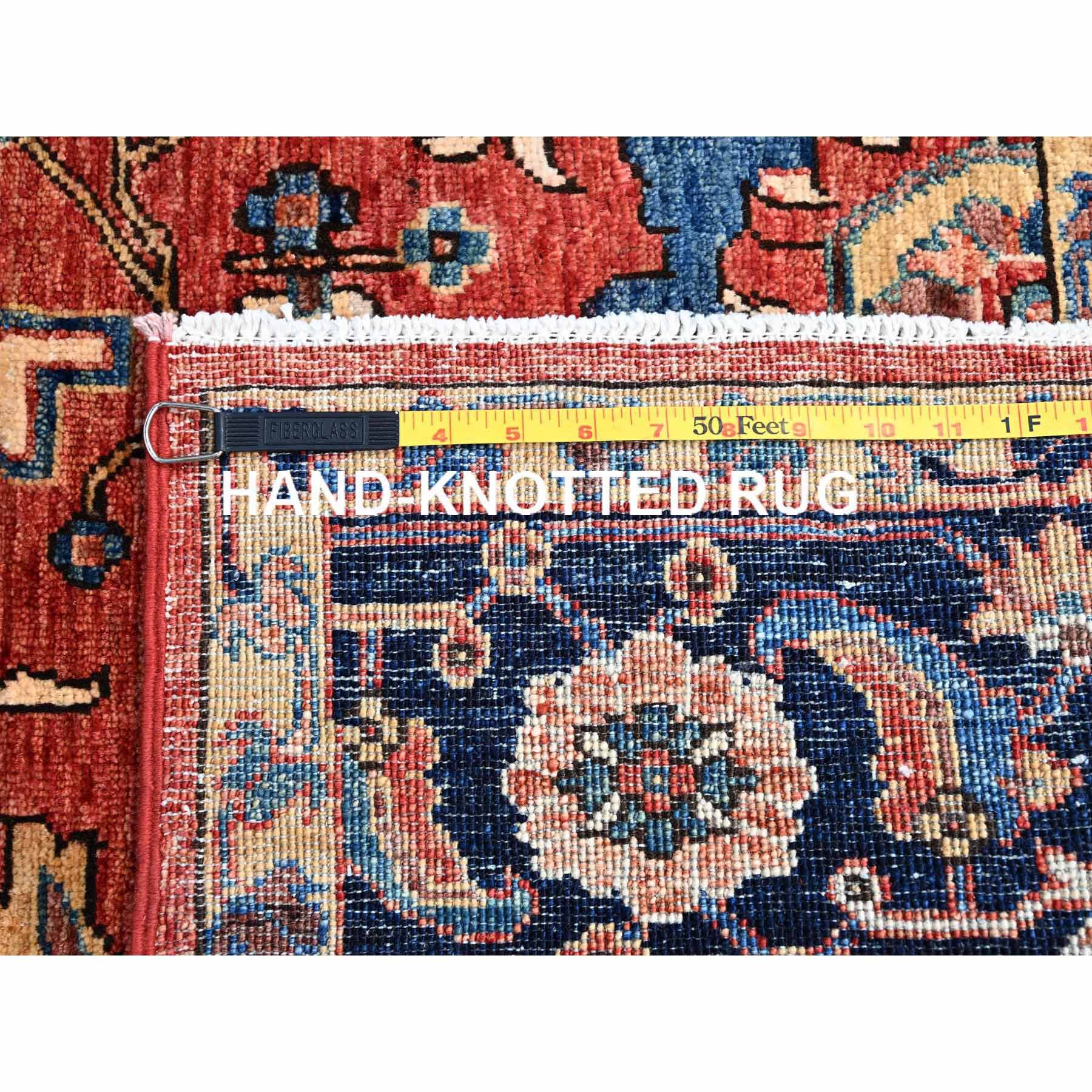 Heriz-Hand-Knotted-Rug-432930