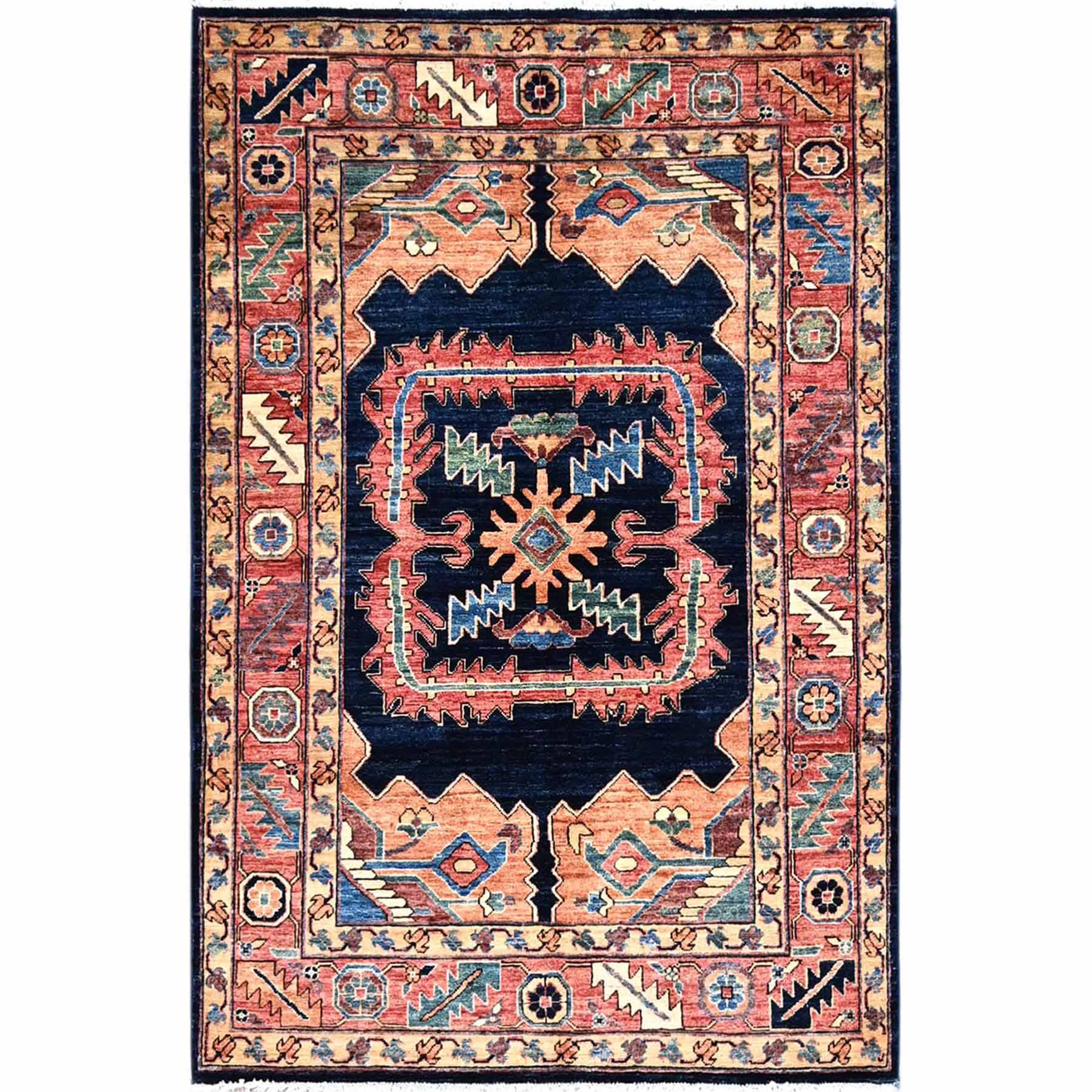 Heriz-Hand-Knotted-Rug-432945