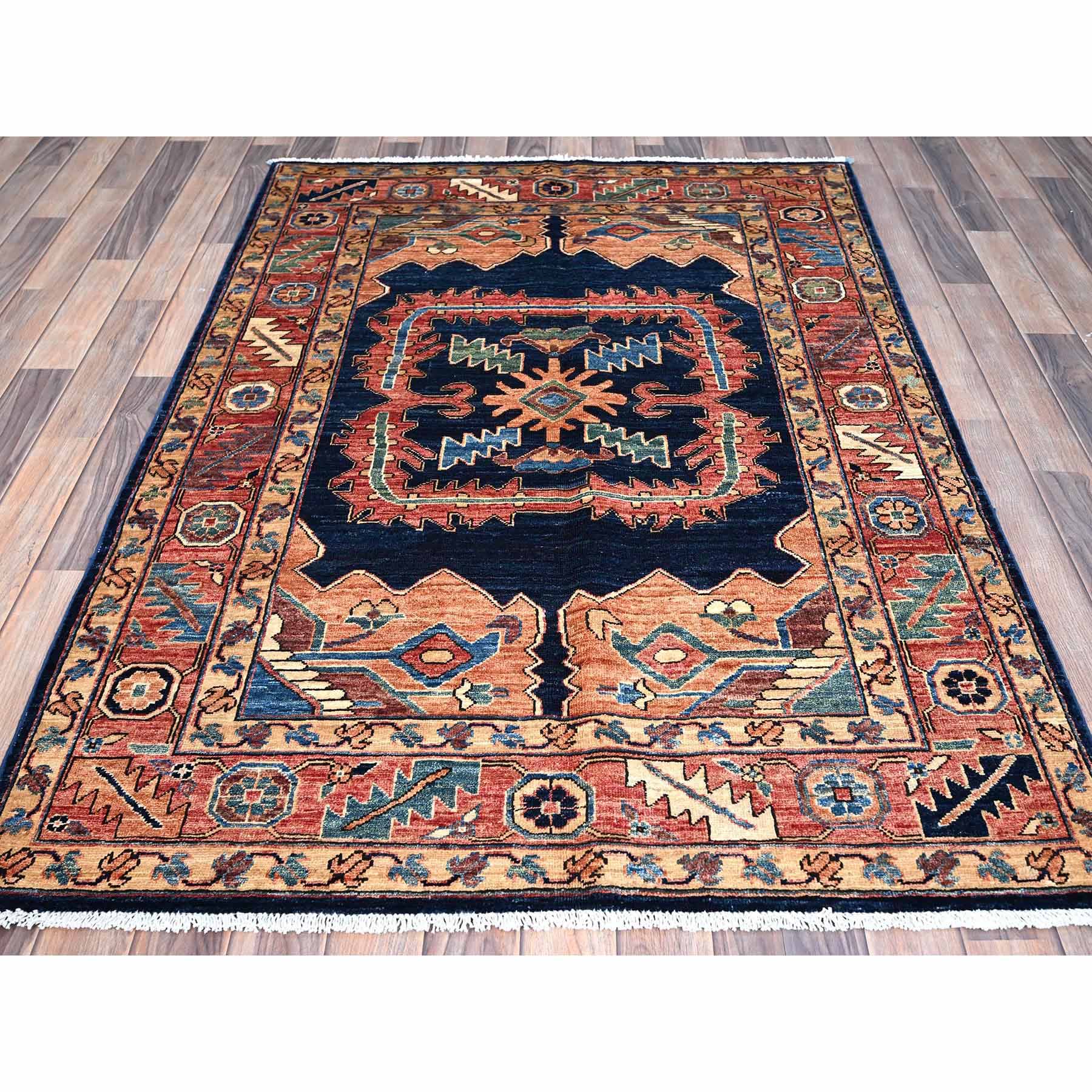 Heriz-Hand-Knotted-Rug-432945