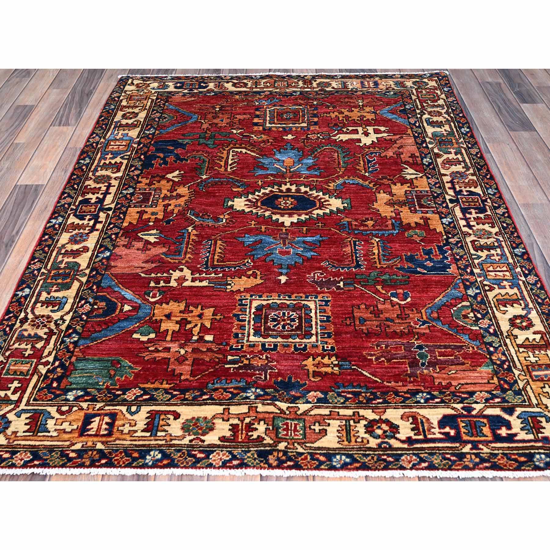 Heriz-Hand-Knotted-Rug-433025