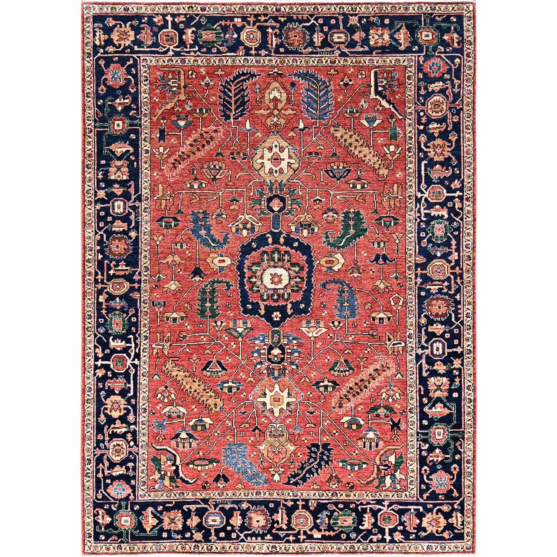 Heriz-Hand-Knotted-Rug-433065