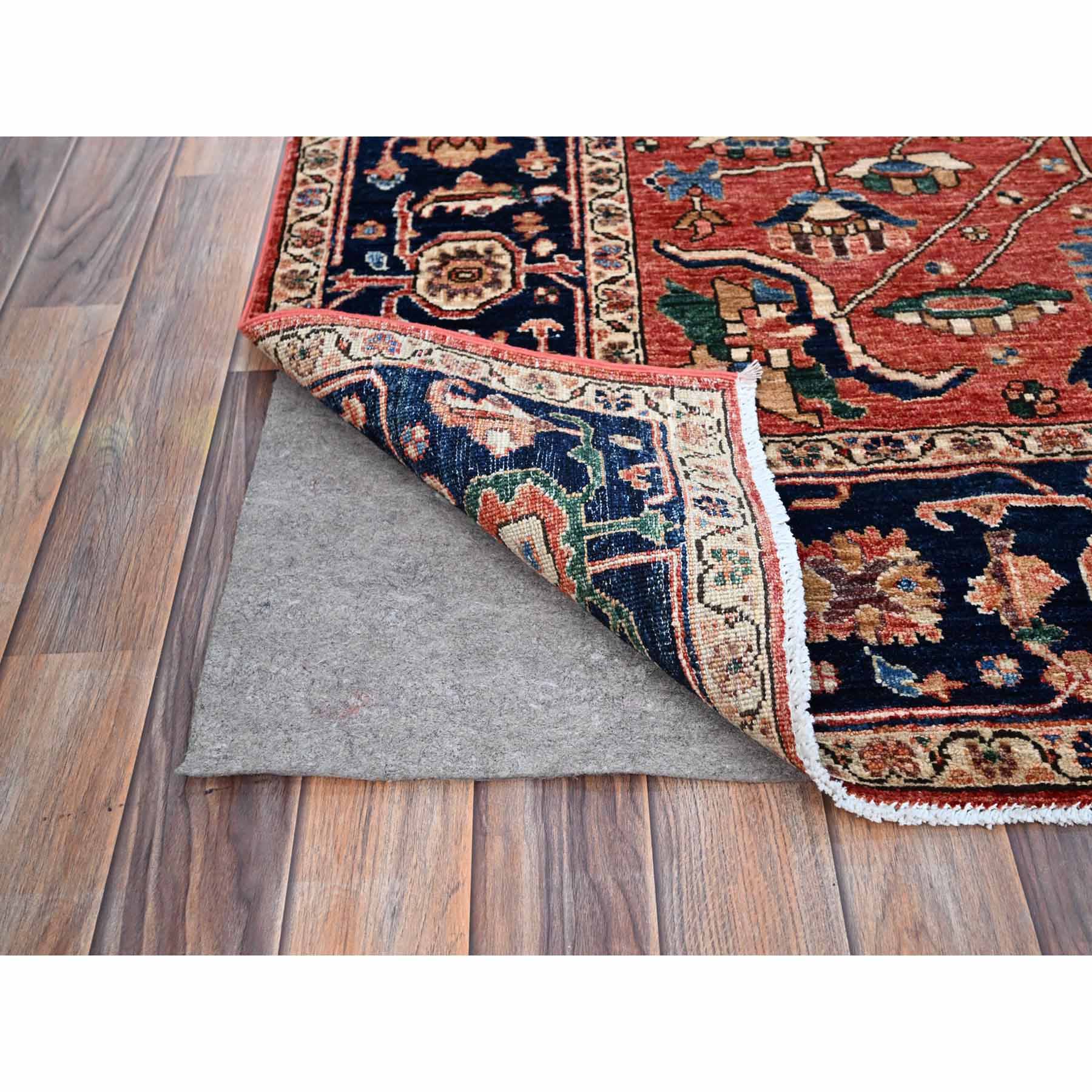 Heriz-Hand-Knotted-Rug-433065