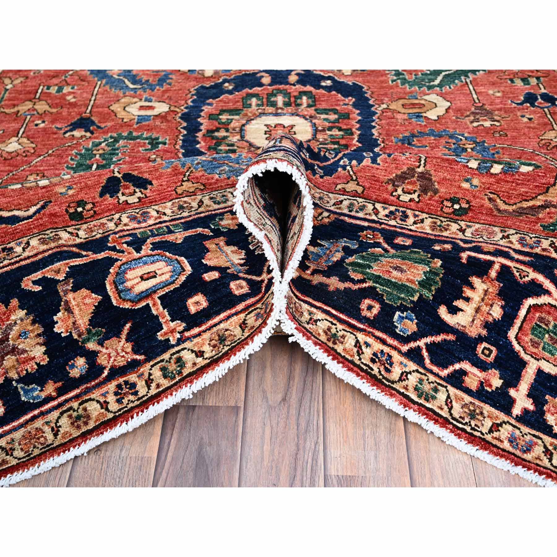 Heriz-Hand-Knotted-Rug-433065