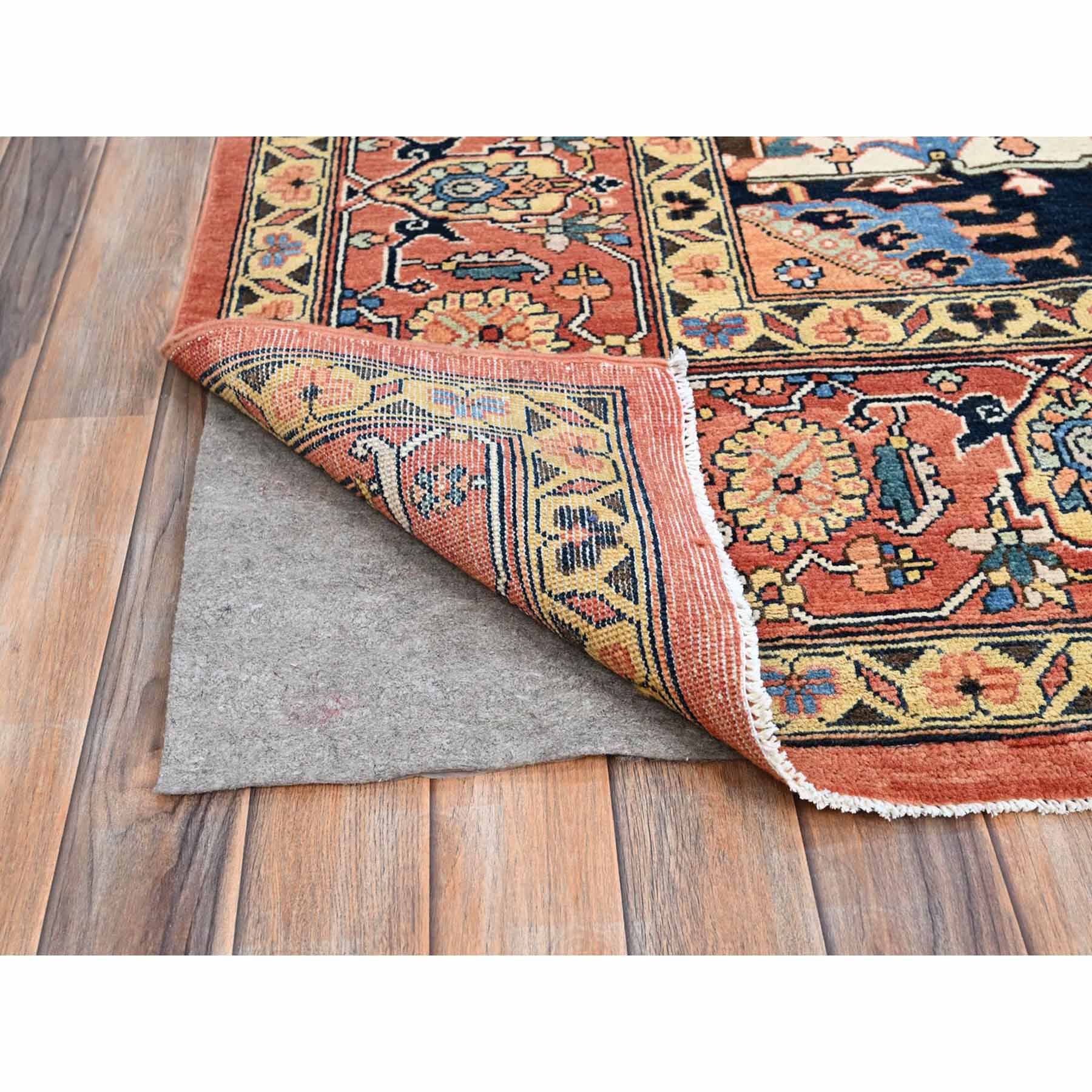 Heriz-Hand-Knotted-Rug-434735