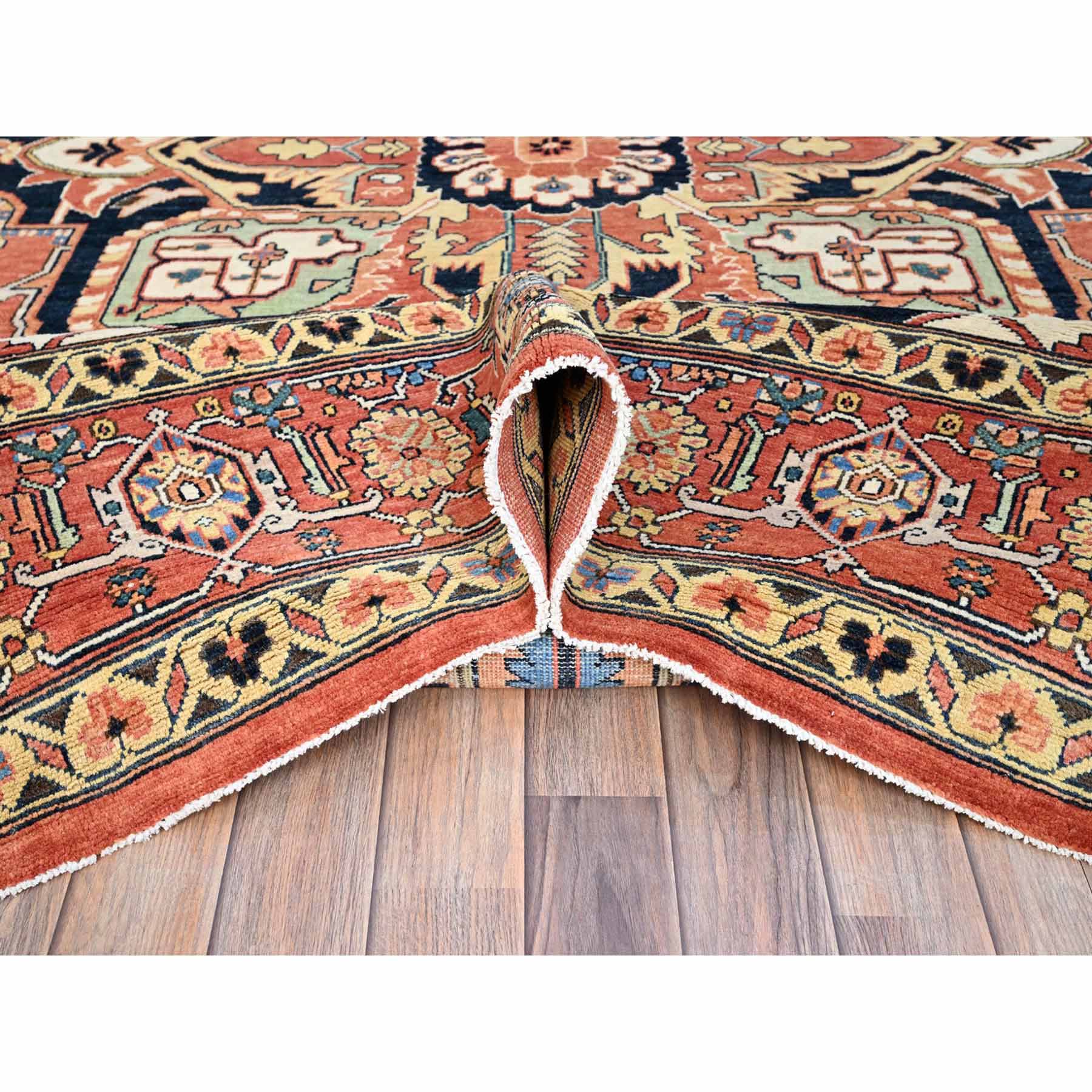 Heriz-Hand-Knotted-Rug-434735