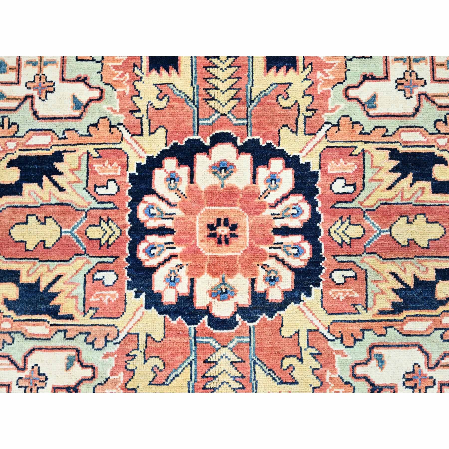 Heriz-Hand-Knotted-Rug-434735