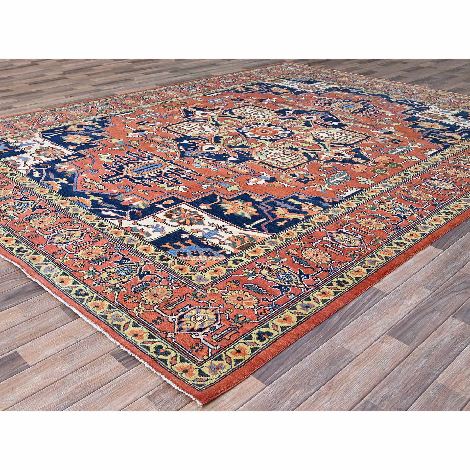 Heriz-Hand-Knotted-Rug-434745