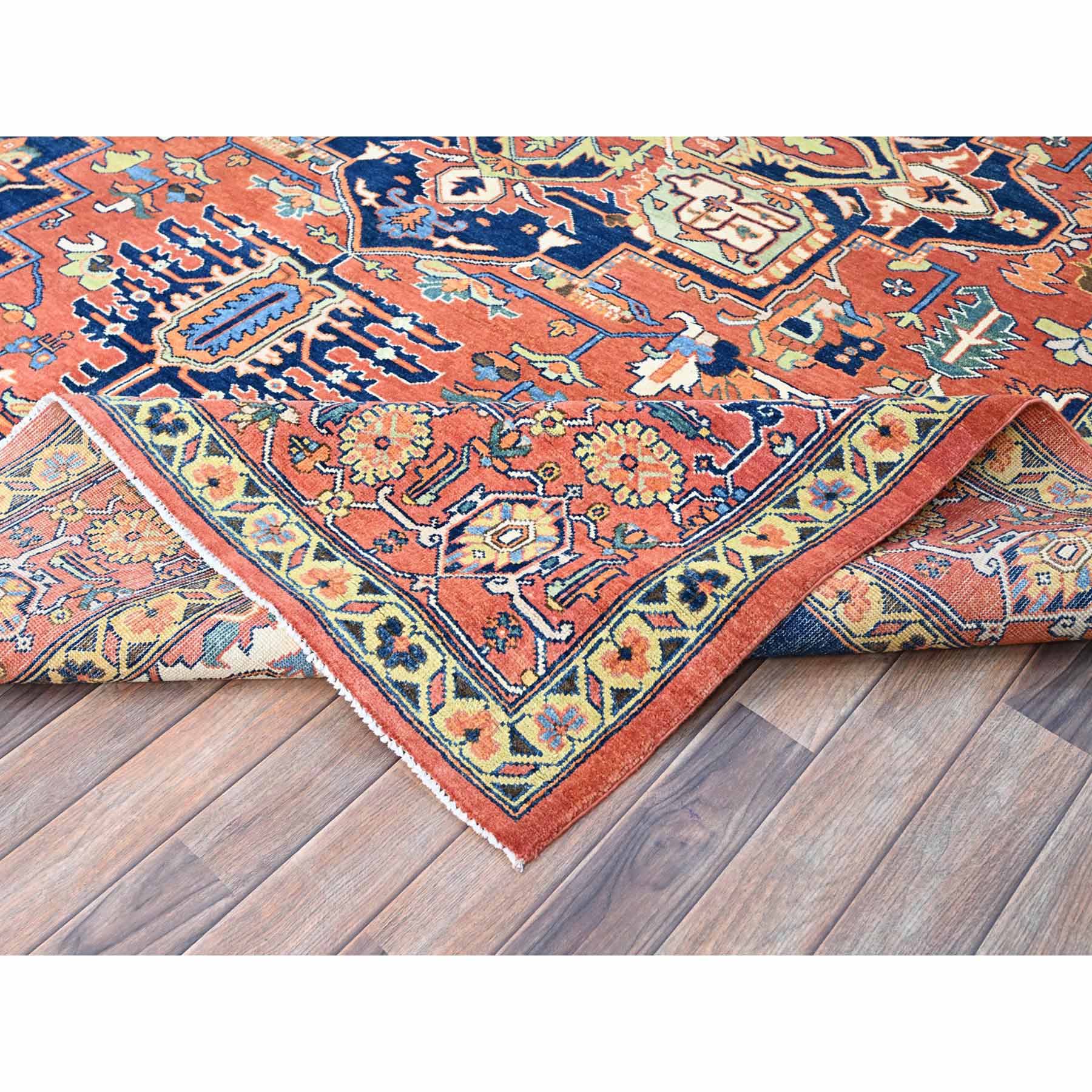 Heriz-Hand-Knotted-Rug-434745