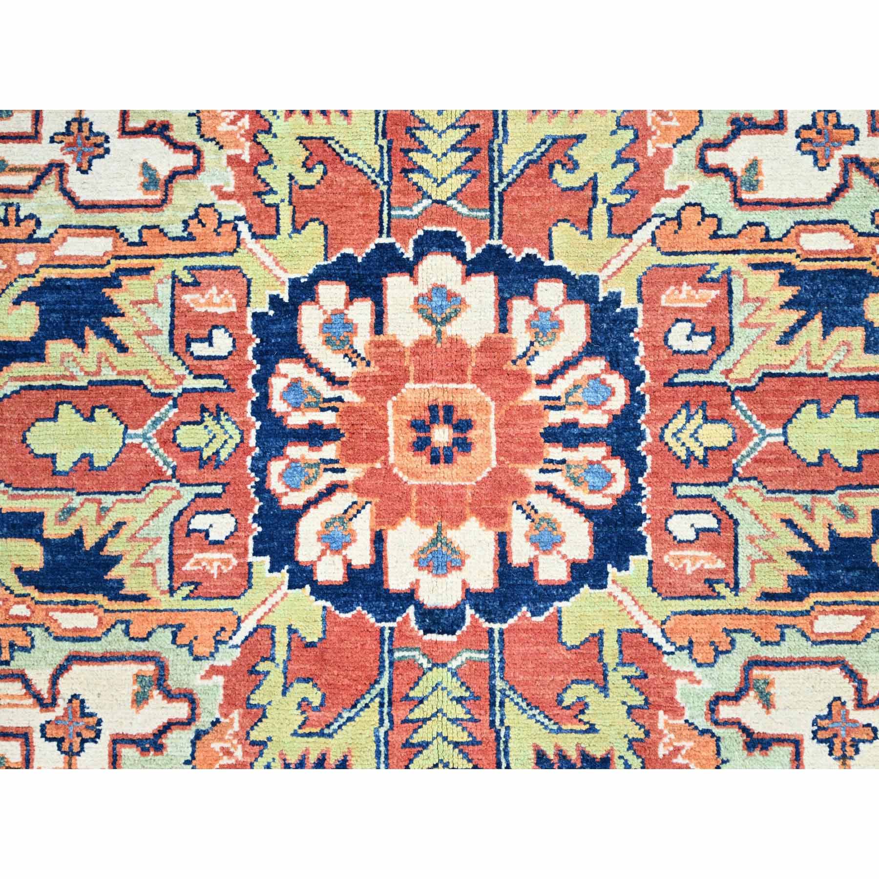 Heriz-Hand-Knotted-Rug-434745