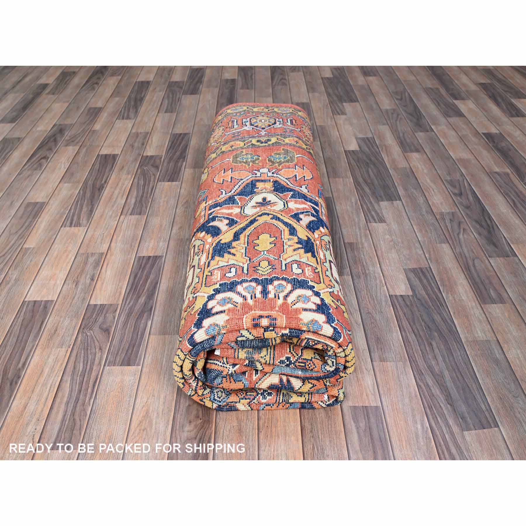 Heriz-Hand-Knotted-Rug-434745