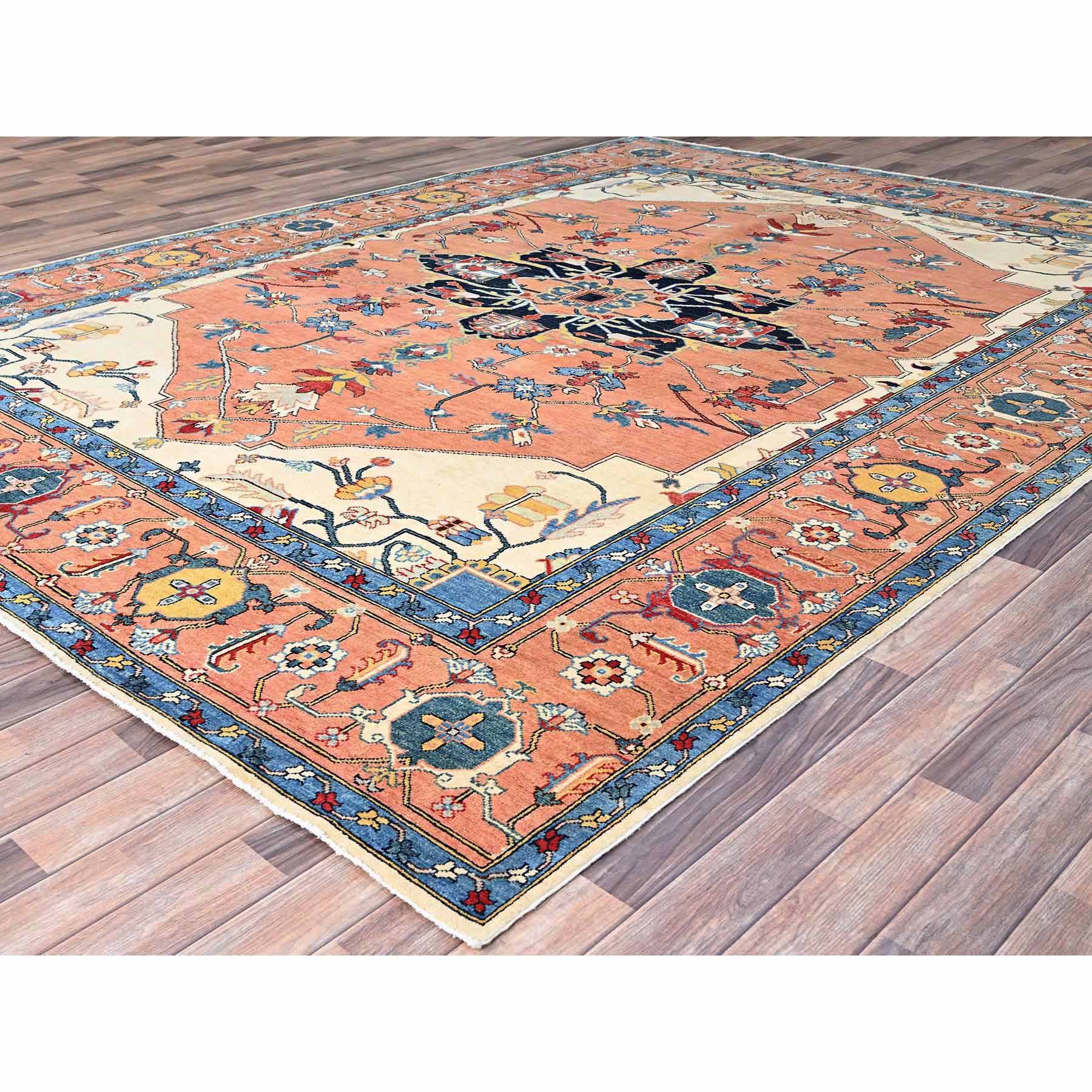 Heriz-Hand-Knotted-Rug-434760