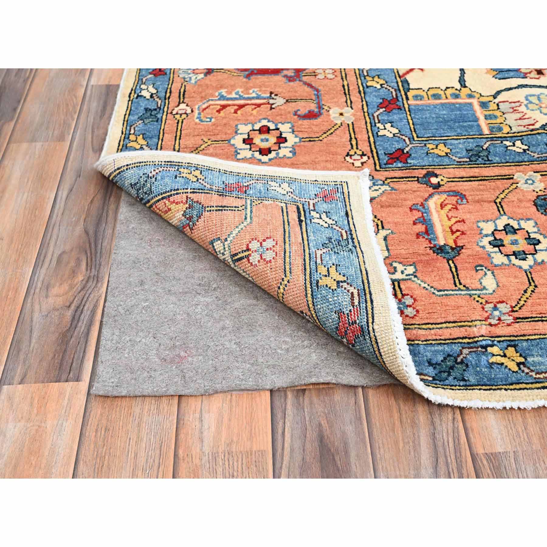 Heriz-Hand-Knotted-Rug-434760