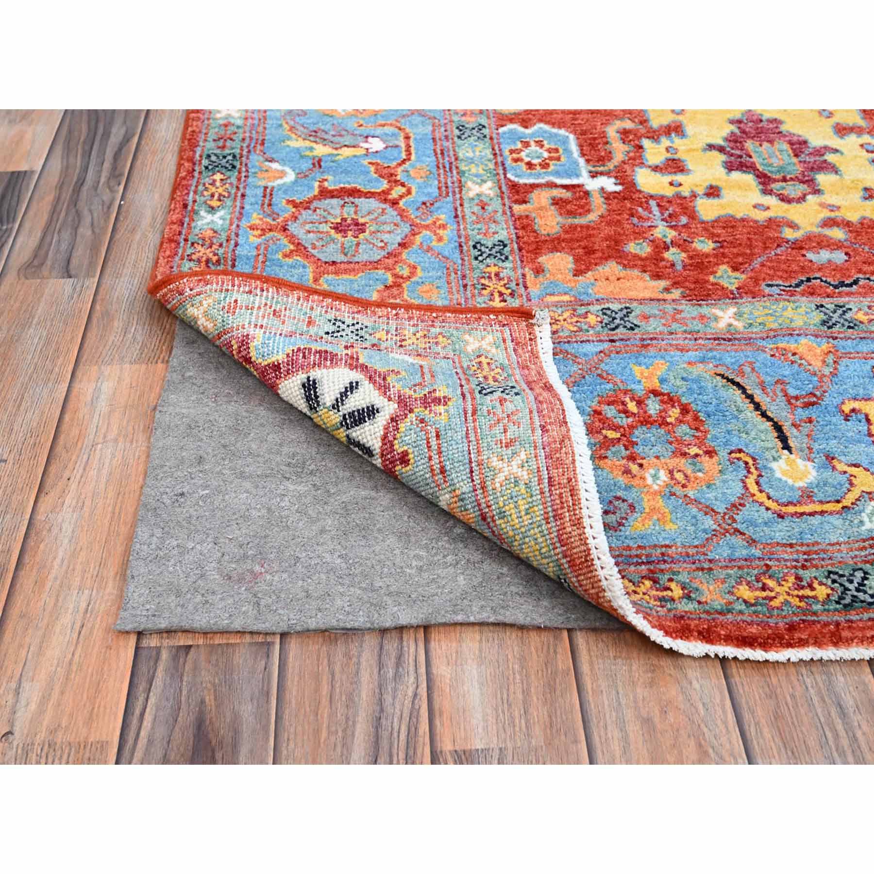 Heriz-Hand-Knotted-Rug-434770