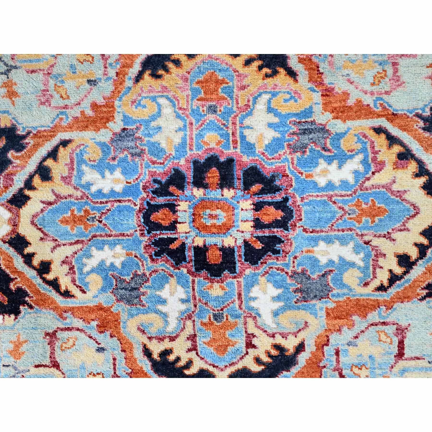 Heriz-Hand-Knotted-Rug-434775