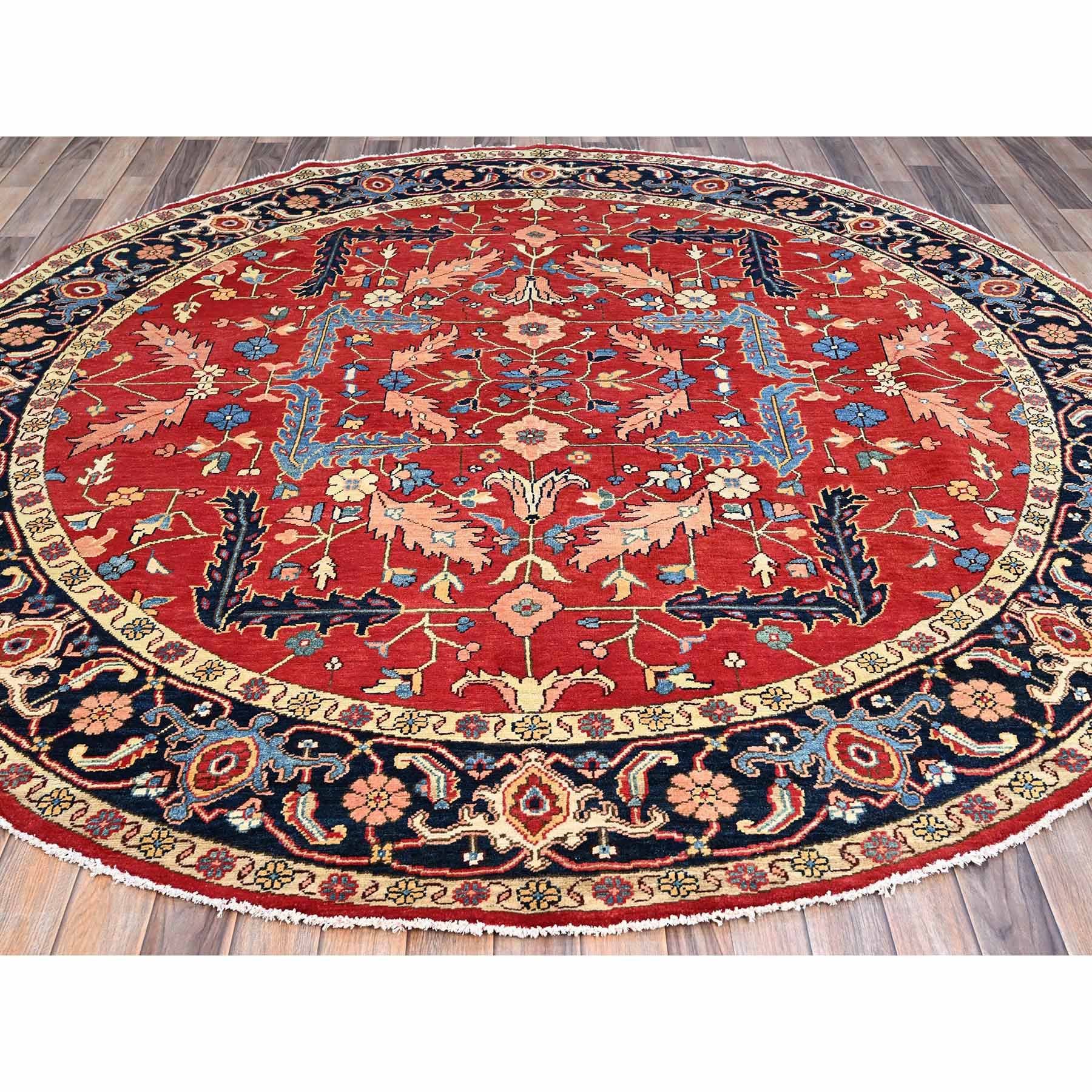 Heriz-Hand-Knotted-Rug-434780