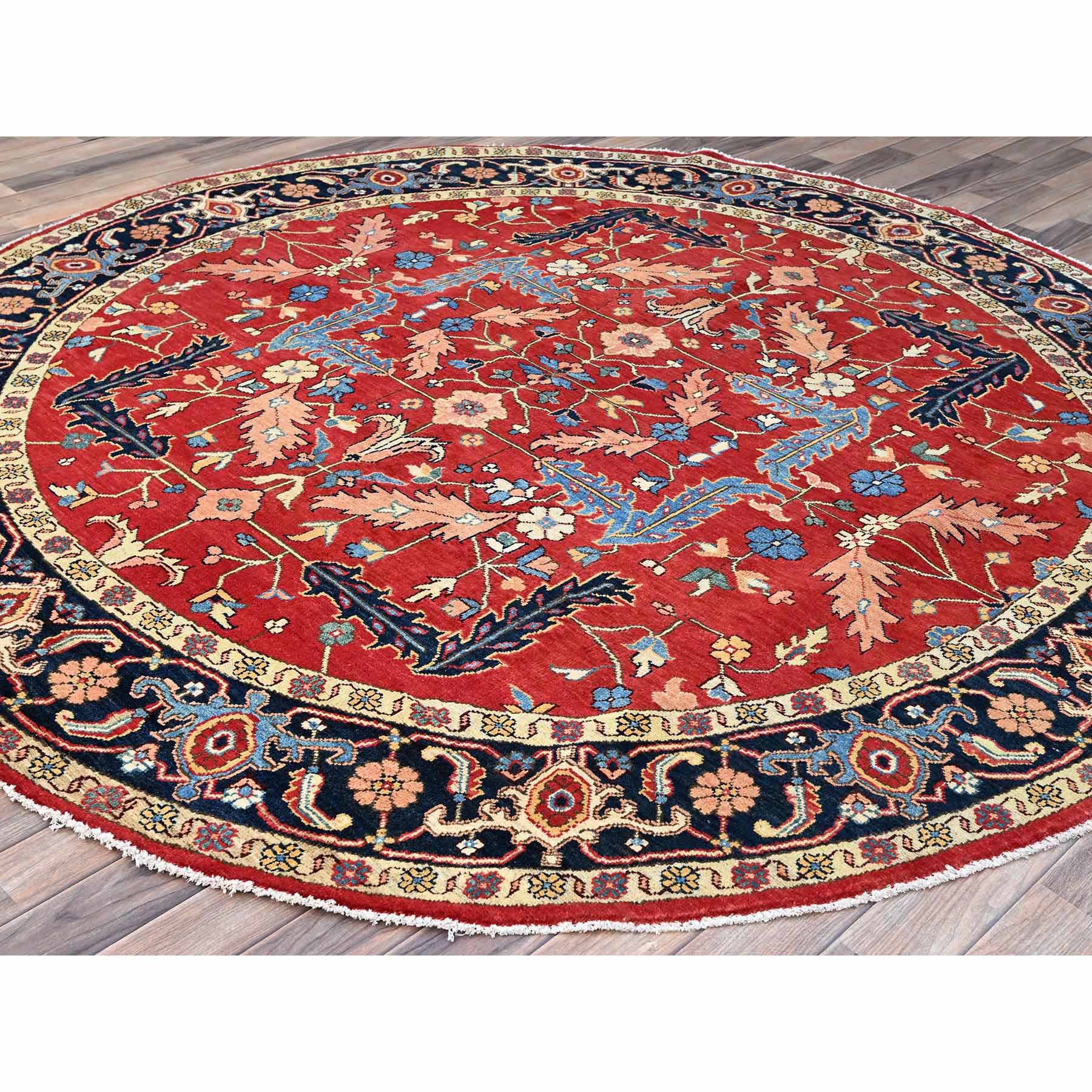 Heriz-Hand-Knotted-Rug-434780