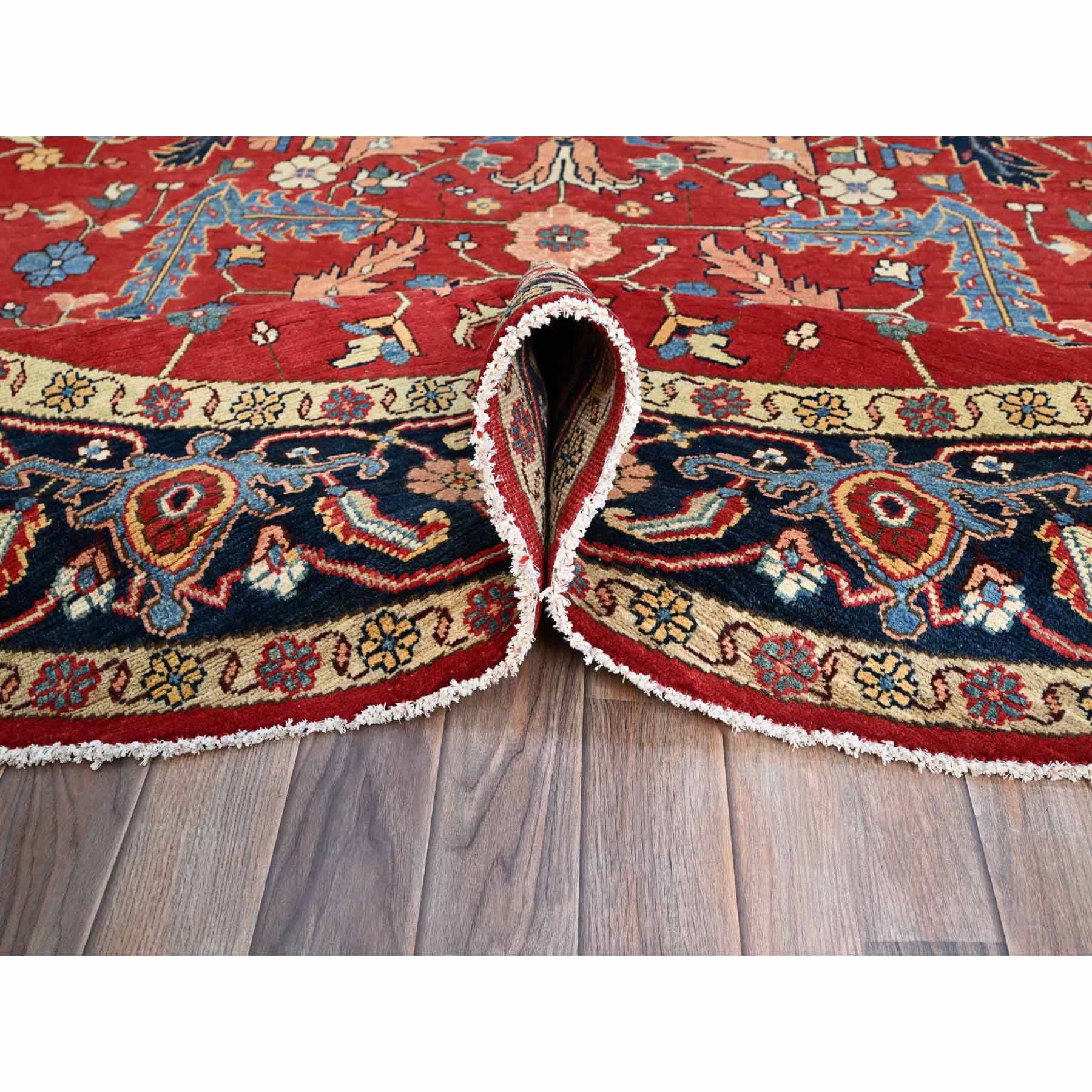 Heriz-Hand-Knotted-Rug-434780