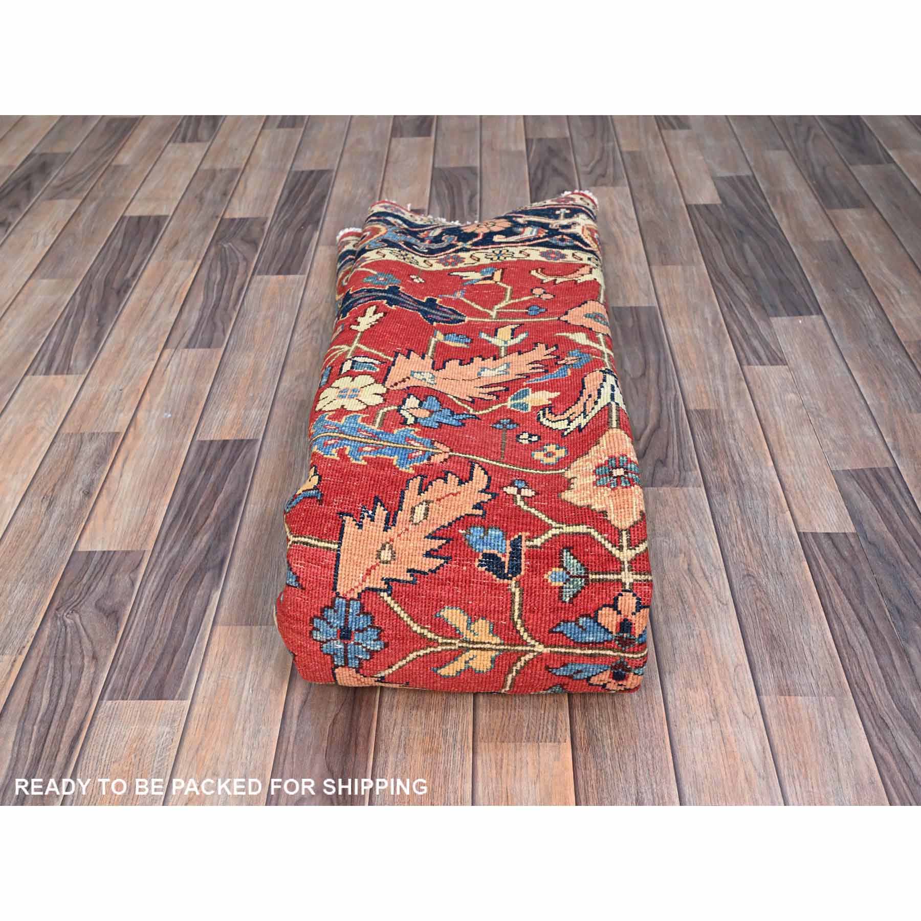 Heriz-Hand-Knotted-Rug-434780