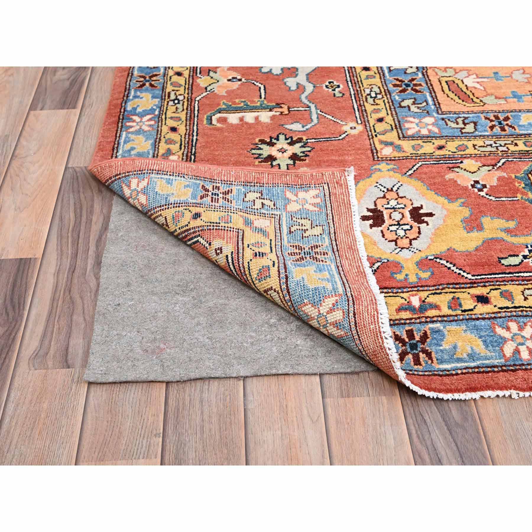 Heriz-Hand-Knotted-Rug-434790