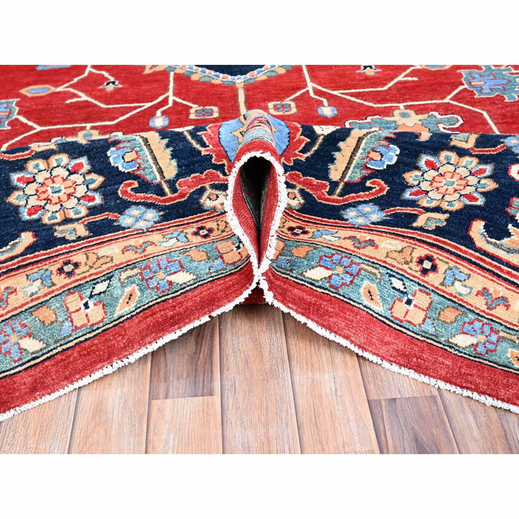 Heriz-Hand-Knotted-Rug-434795