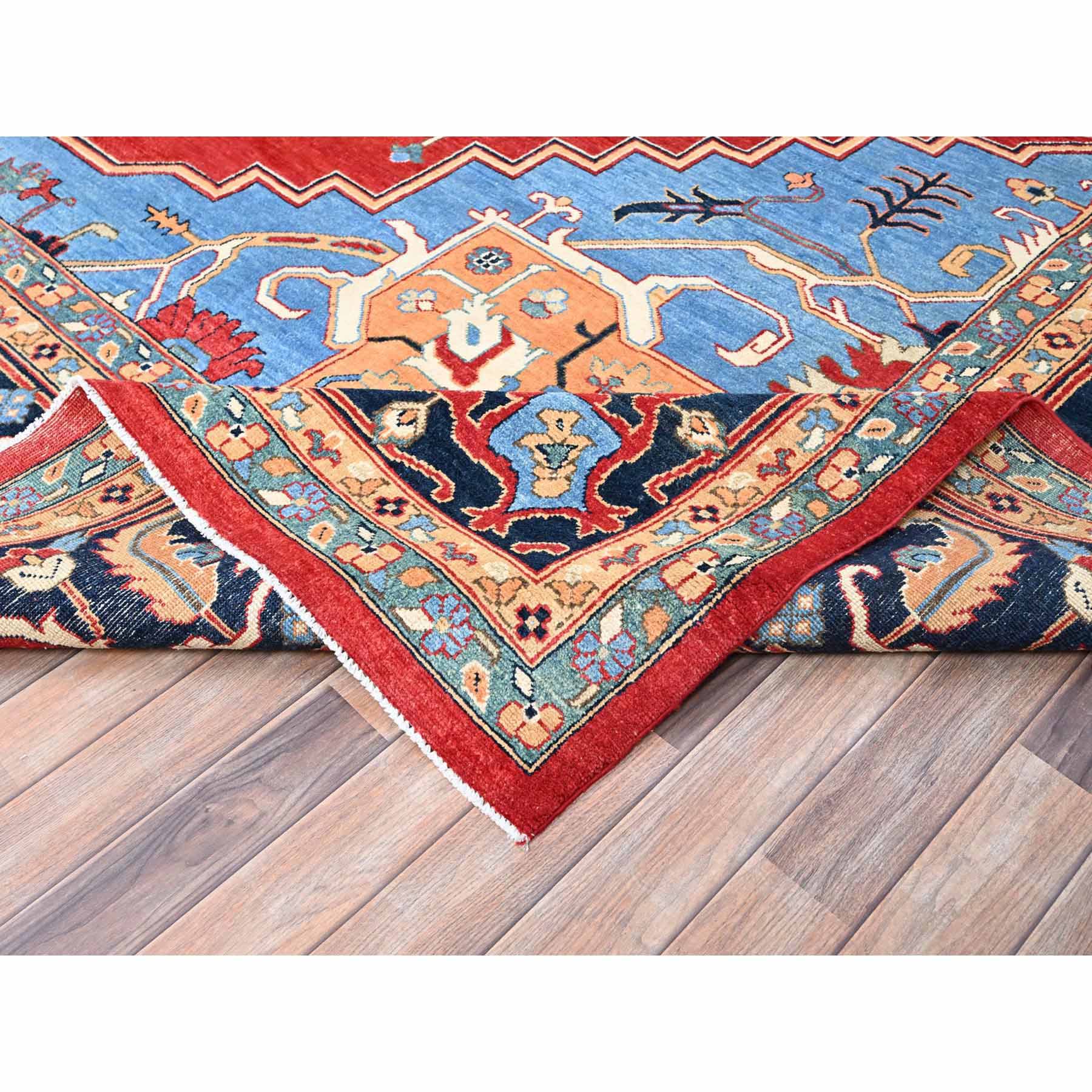 Heriz-Hand-Knotted-Rug-434795