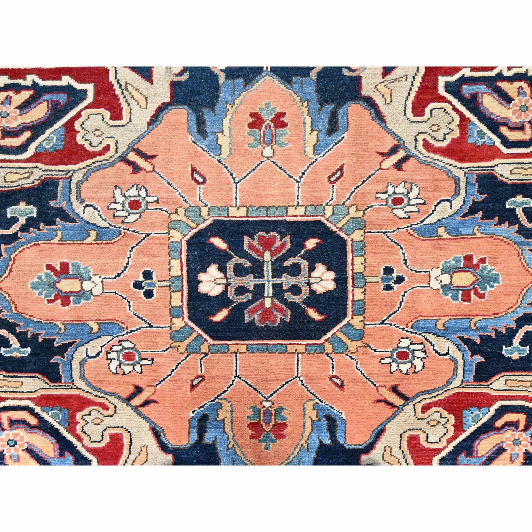 Heriz-Hand-Knotted-Rug-434795