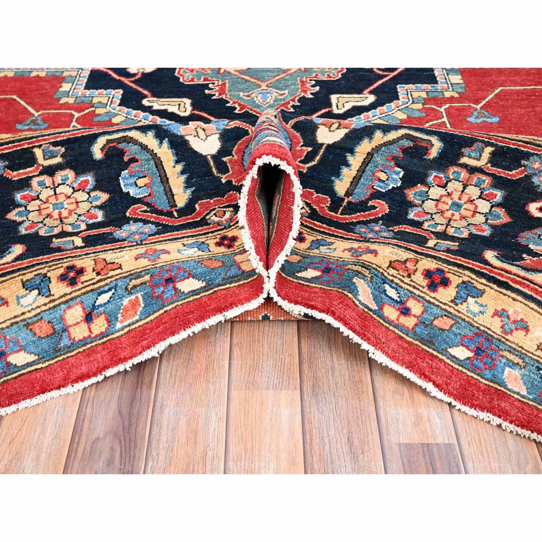 Heriz-Hand-Knotted-Rug-434800