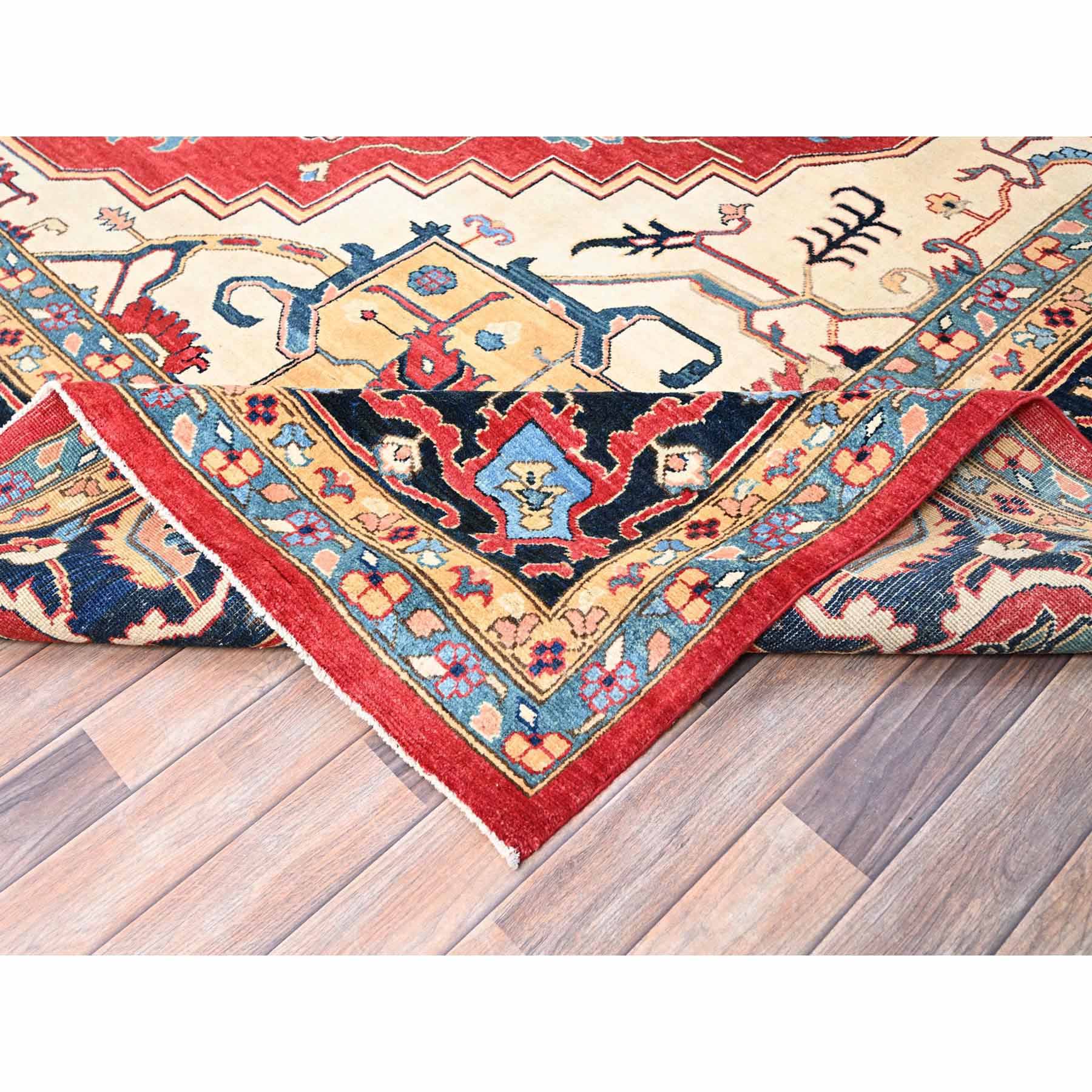 Heriz-Hand-Knotted-Rug-434800