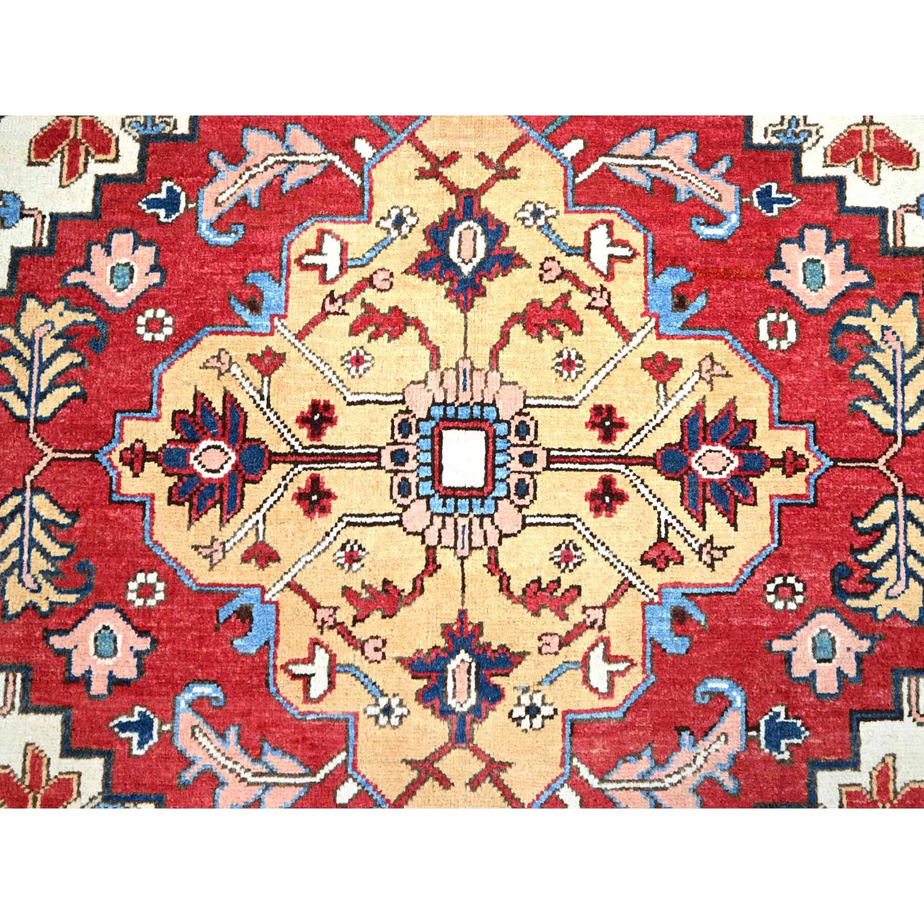 Heriz-Hand-Knotted-Rug-434805