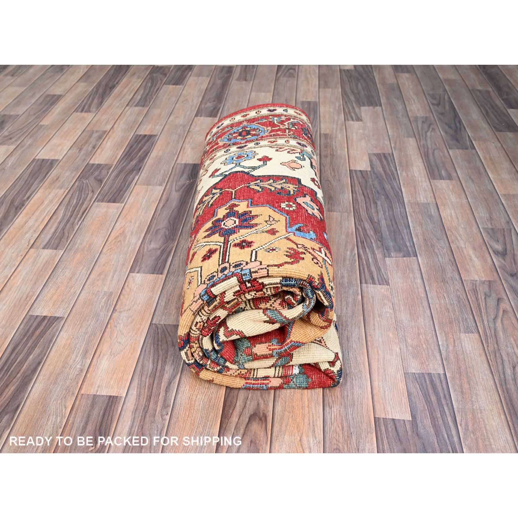 Heriz-Hand-Knotted-Rug-434805