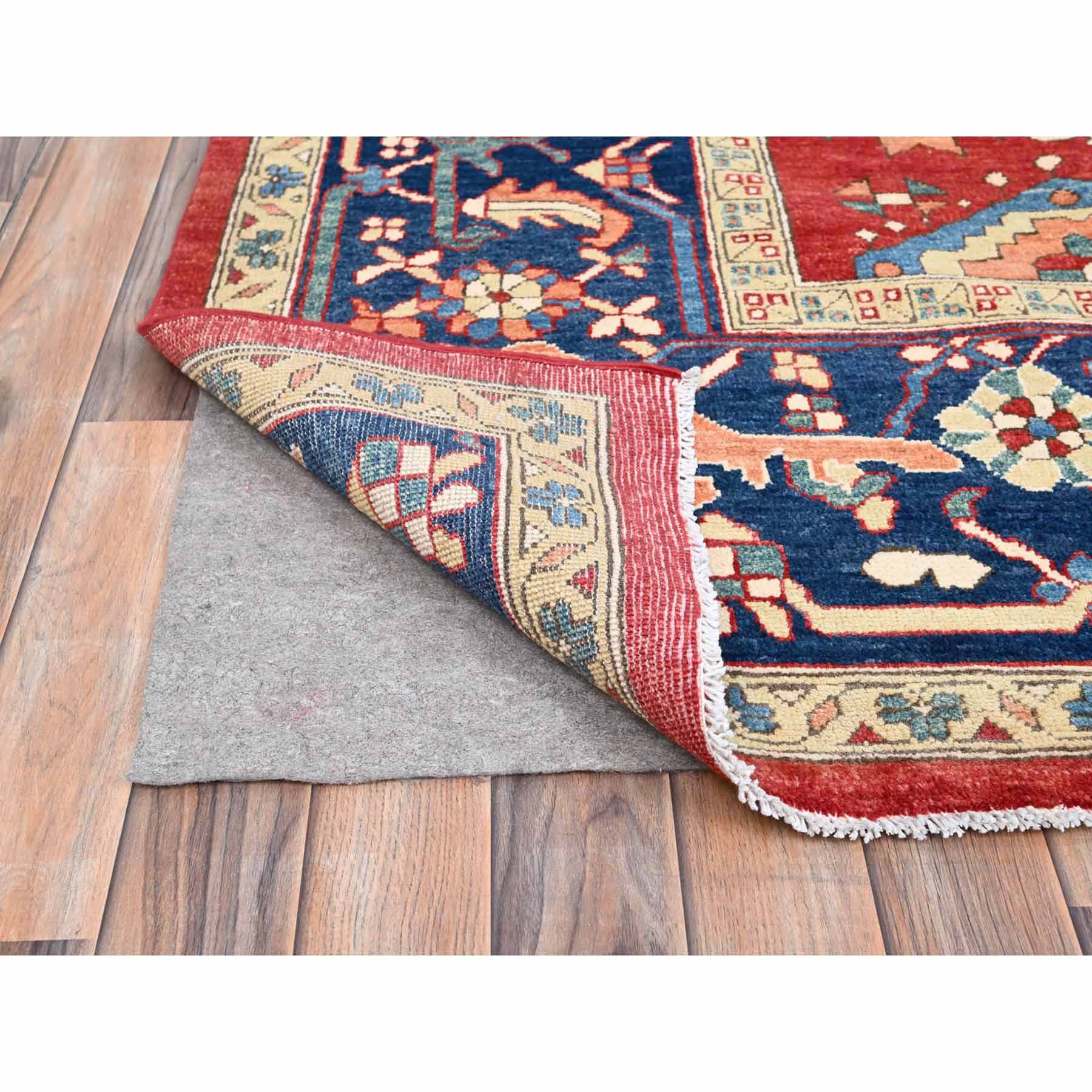 Heriz-Hand-Knotted-Rug-434810