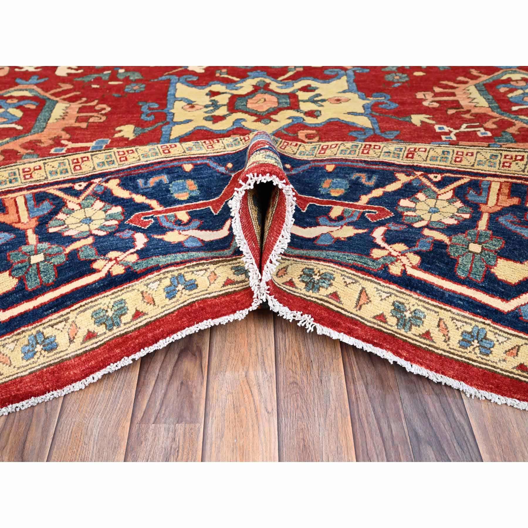 Heriz-Hand-Knotted-Rug-434810