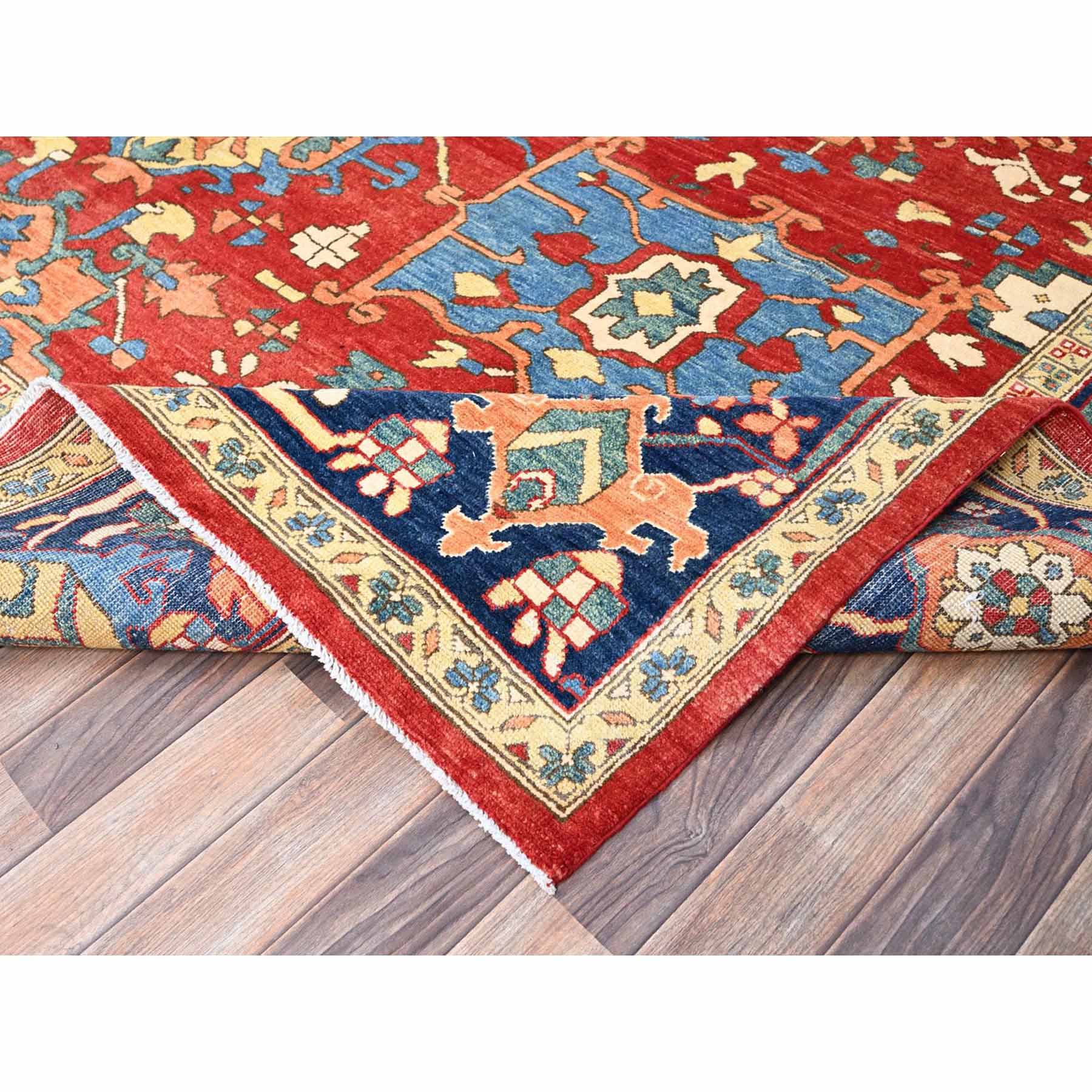 Heriz-Hand-Knotted-Rug-434810