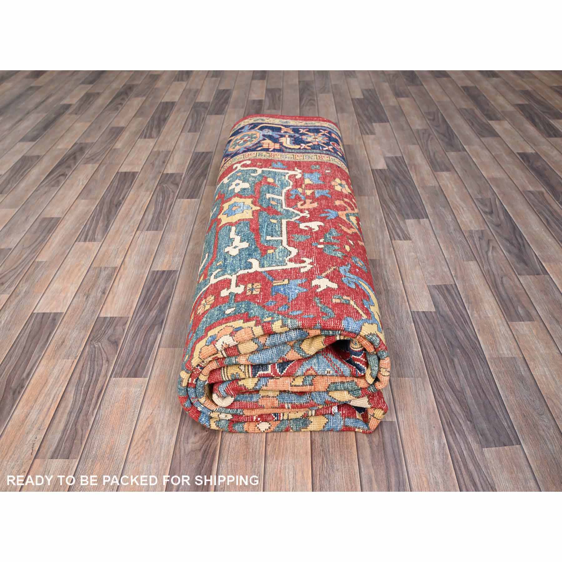 Heriz-Hand-Knotted-Rug-434810