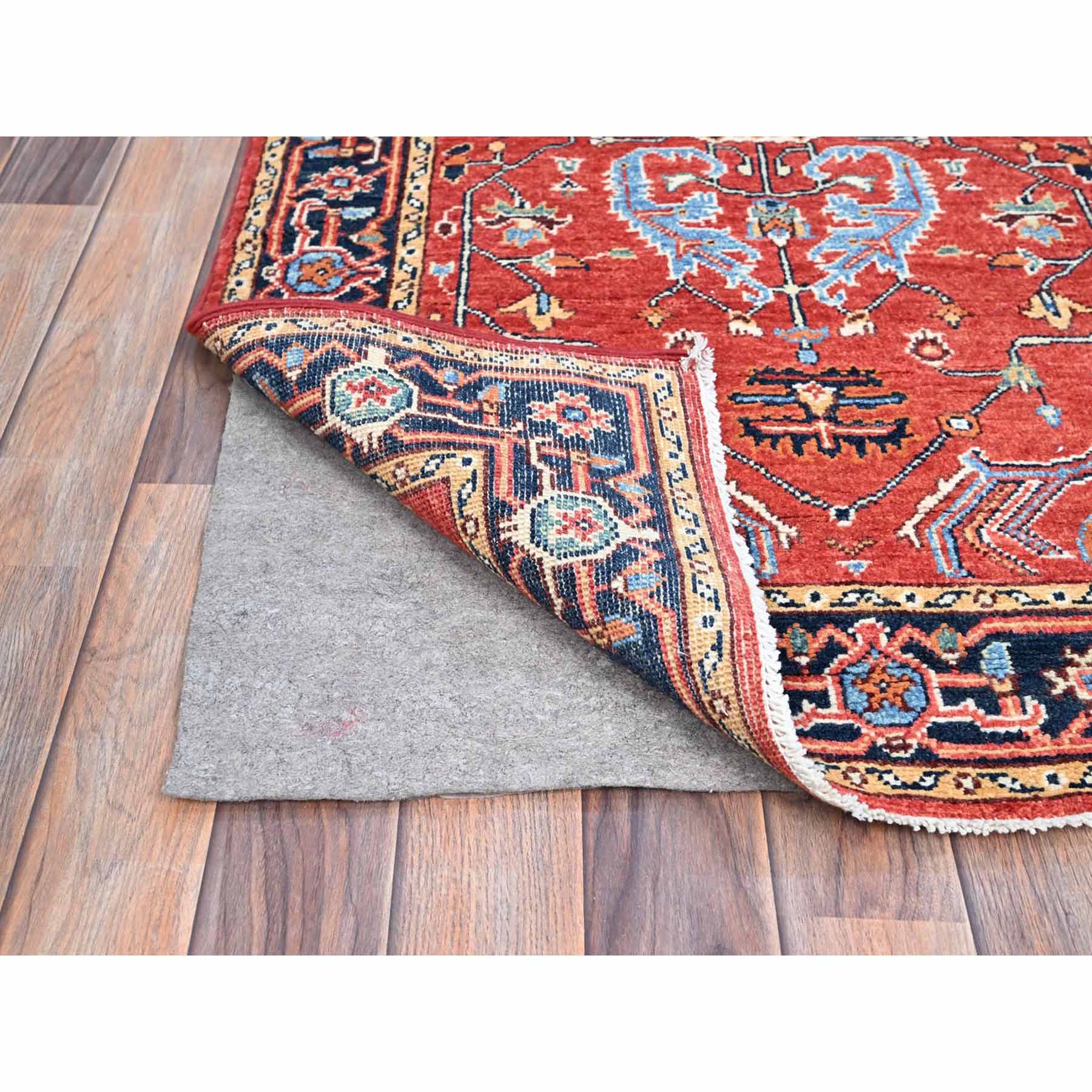 Heriz-Hand-Knotted-Rug-434820