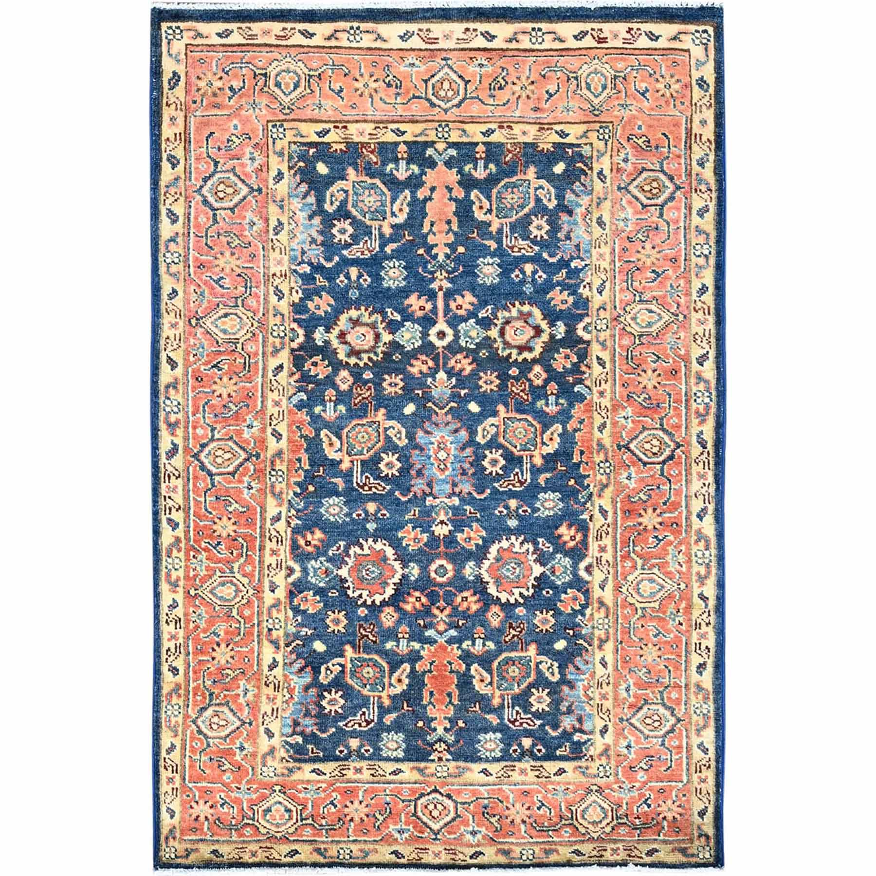 Heriz-Hand-Knotted-Rug-434825