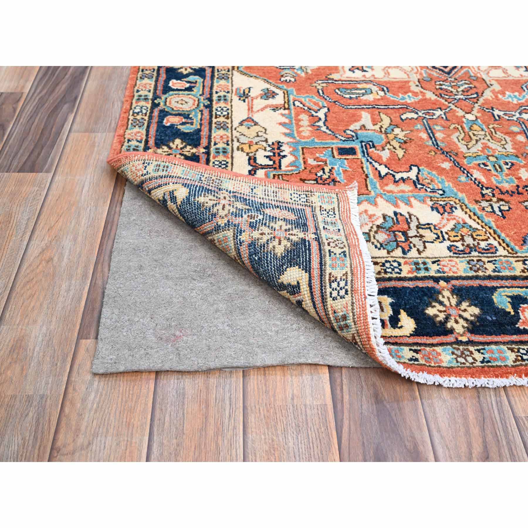 Heriz-Hand-Knotted-Rug-434830