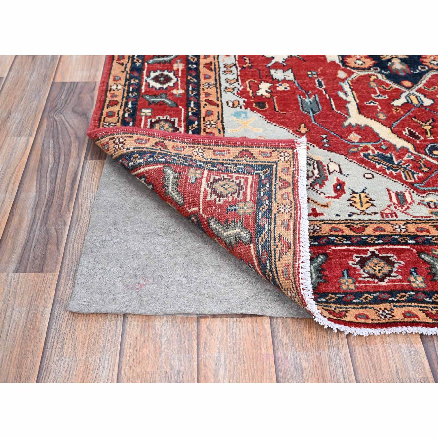 Heriz-Hand-Knotted-Rug-434835