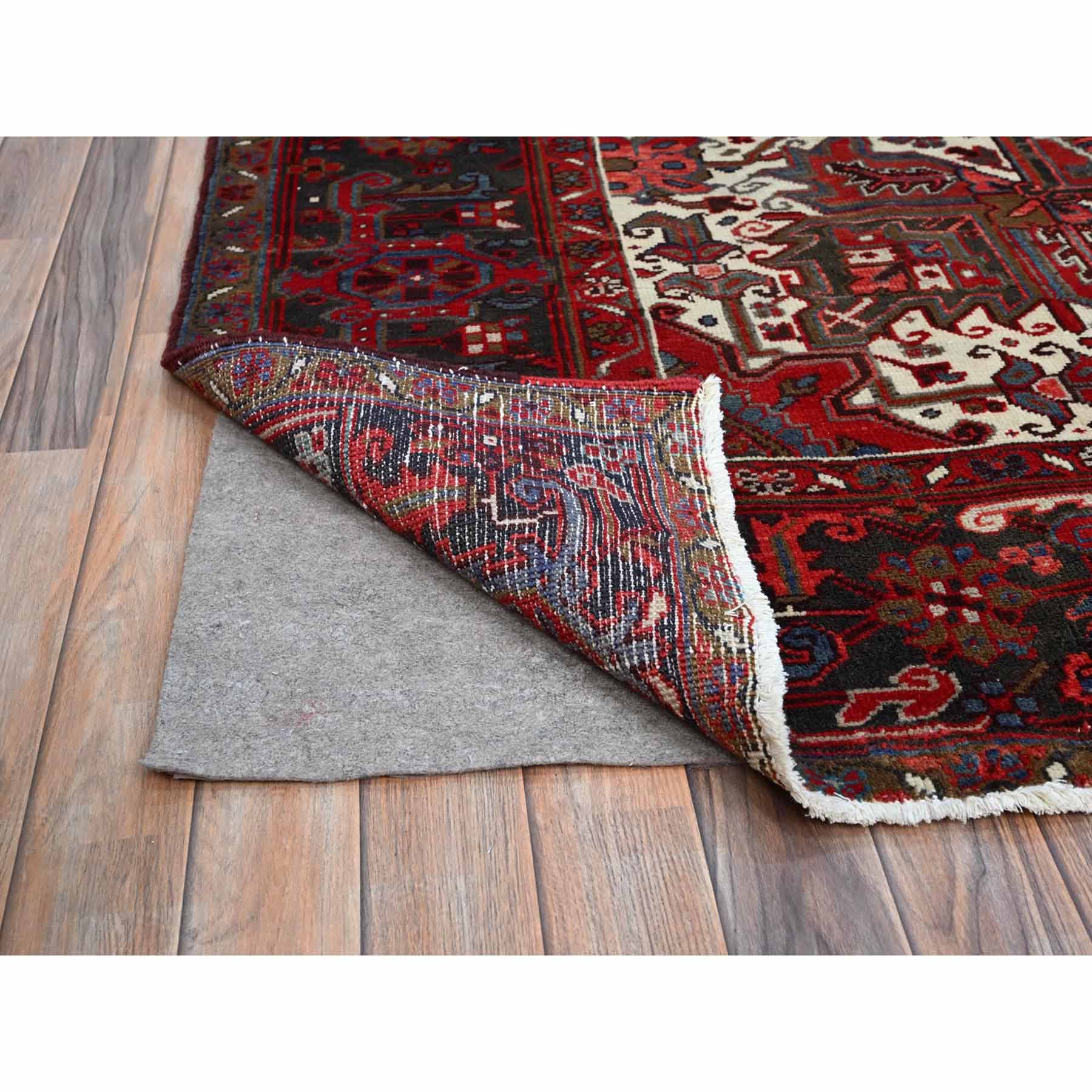 Heriz-Hand-Knotted-Rug-434995