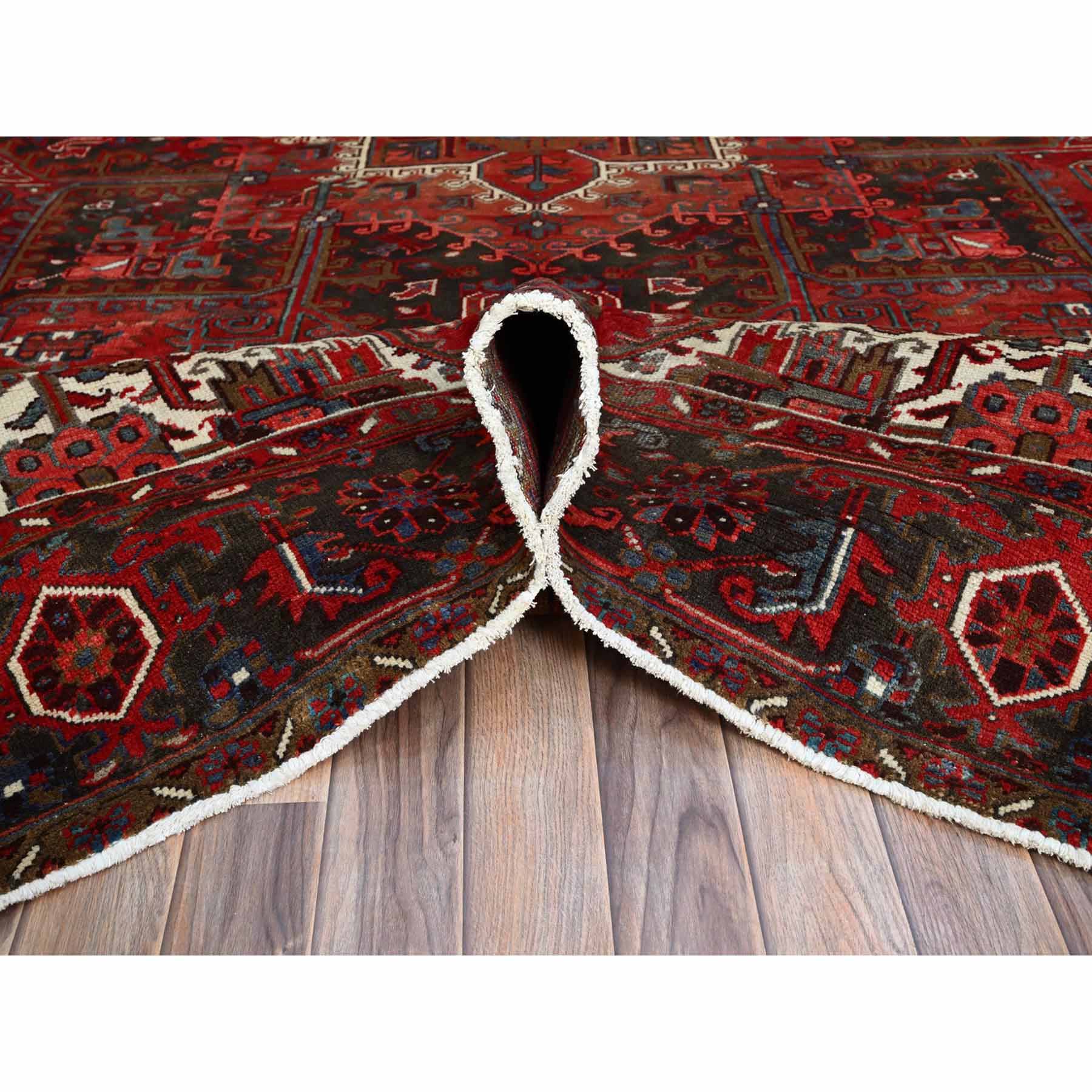 Heriz-Hand-Knotted-Rug-434995